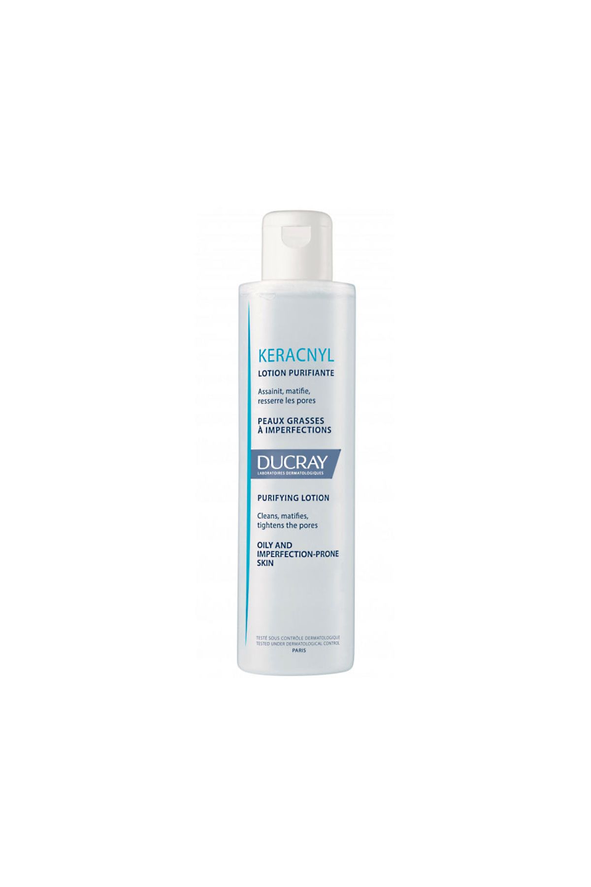 Ducray-Keracnyl Mattifying and Purifying Lotion for Oily and Acne-Prone Skin 200ml 1