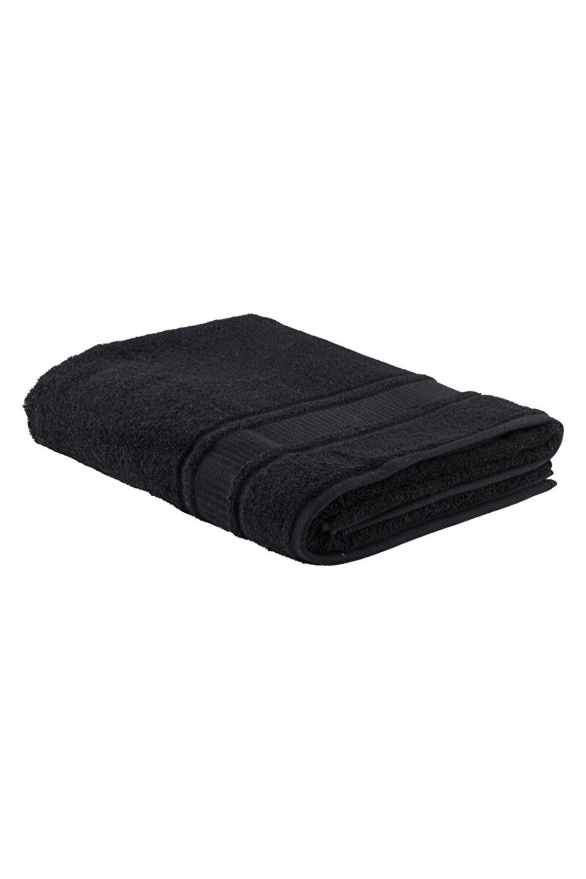 zdilek Colourist Bath Beach Towel 70x140 Black Trendyol