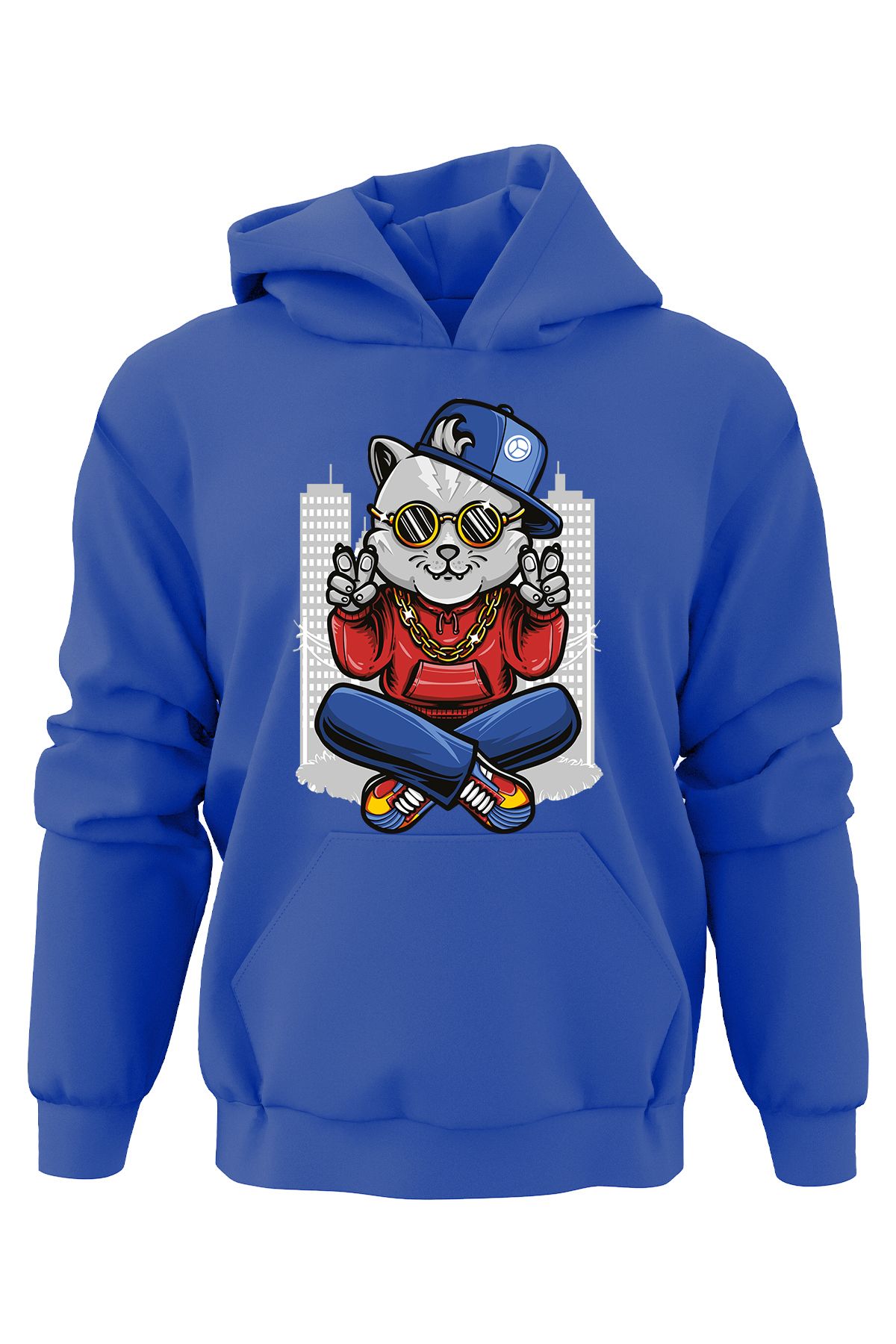 Supreme cat hoodie top