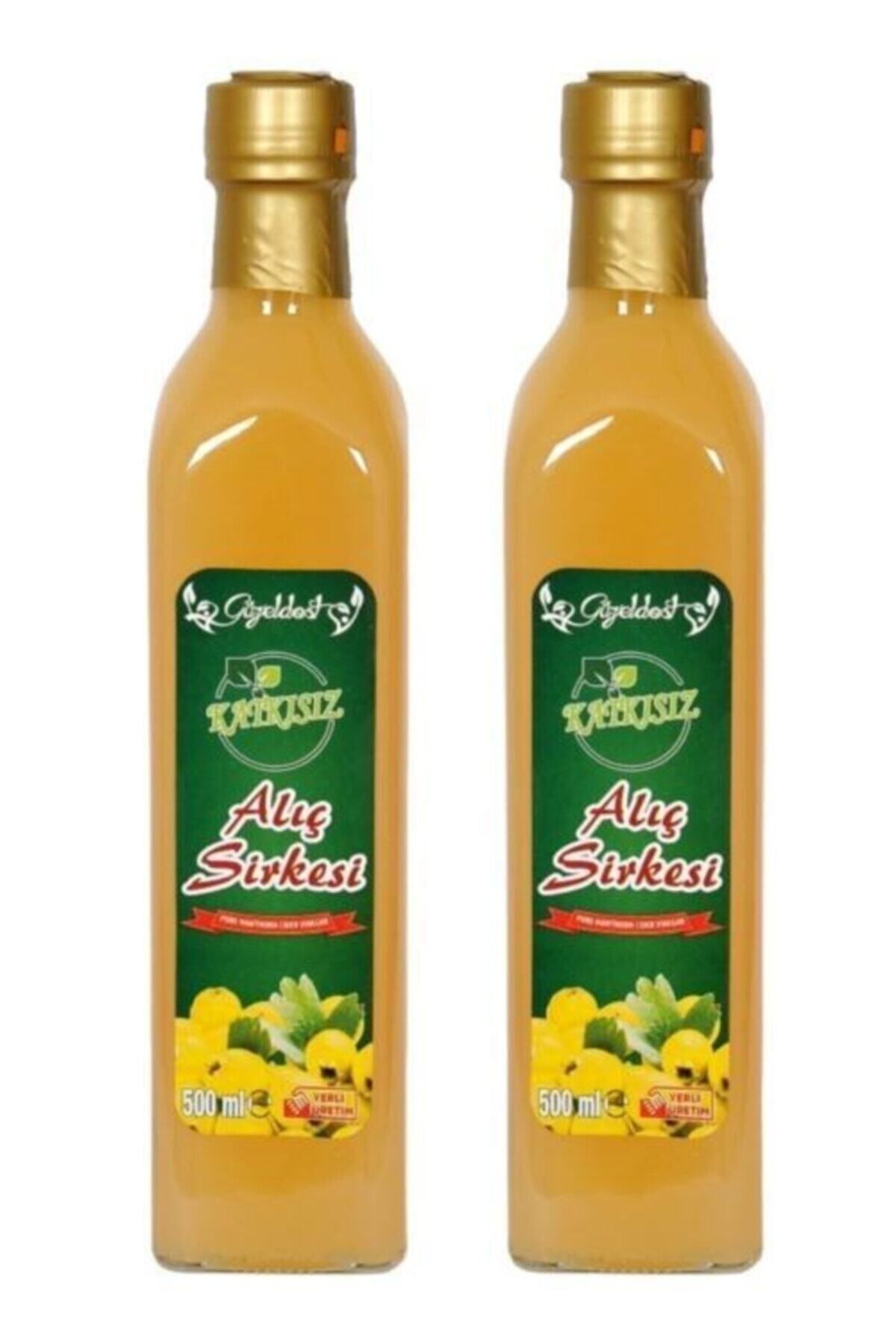 El Yapımı Alıç Sirkesi 2 Adet Cam