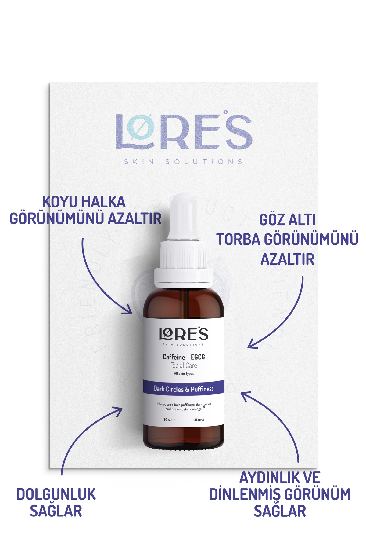 سرم چشم   Lores Beauty | LRB103 اورجینال - تصویر 4