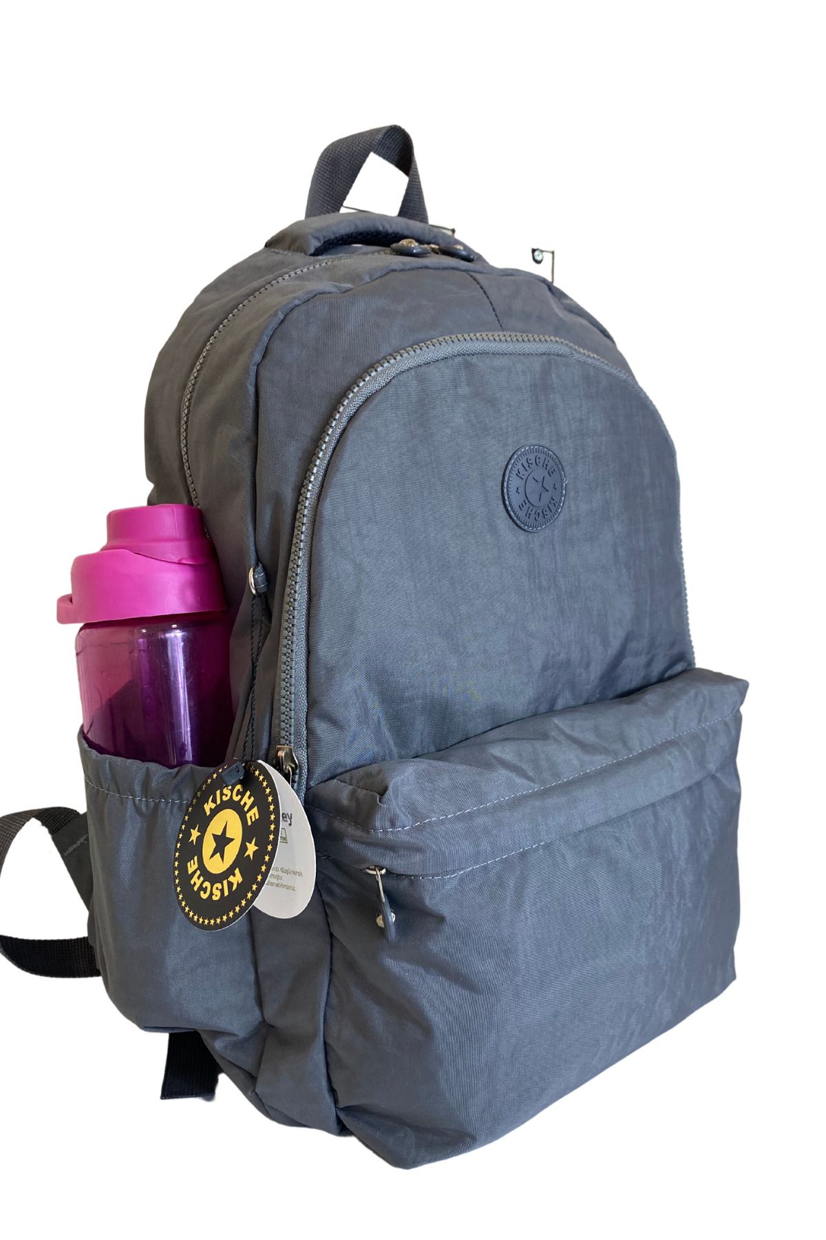 Laptop top compatible backpack