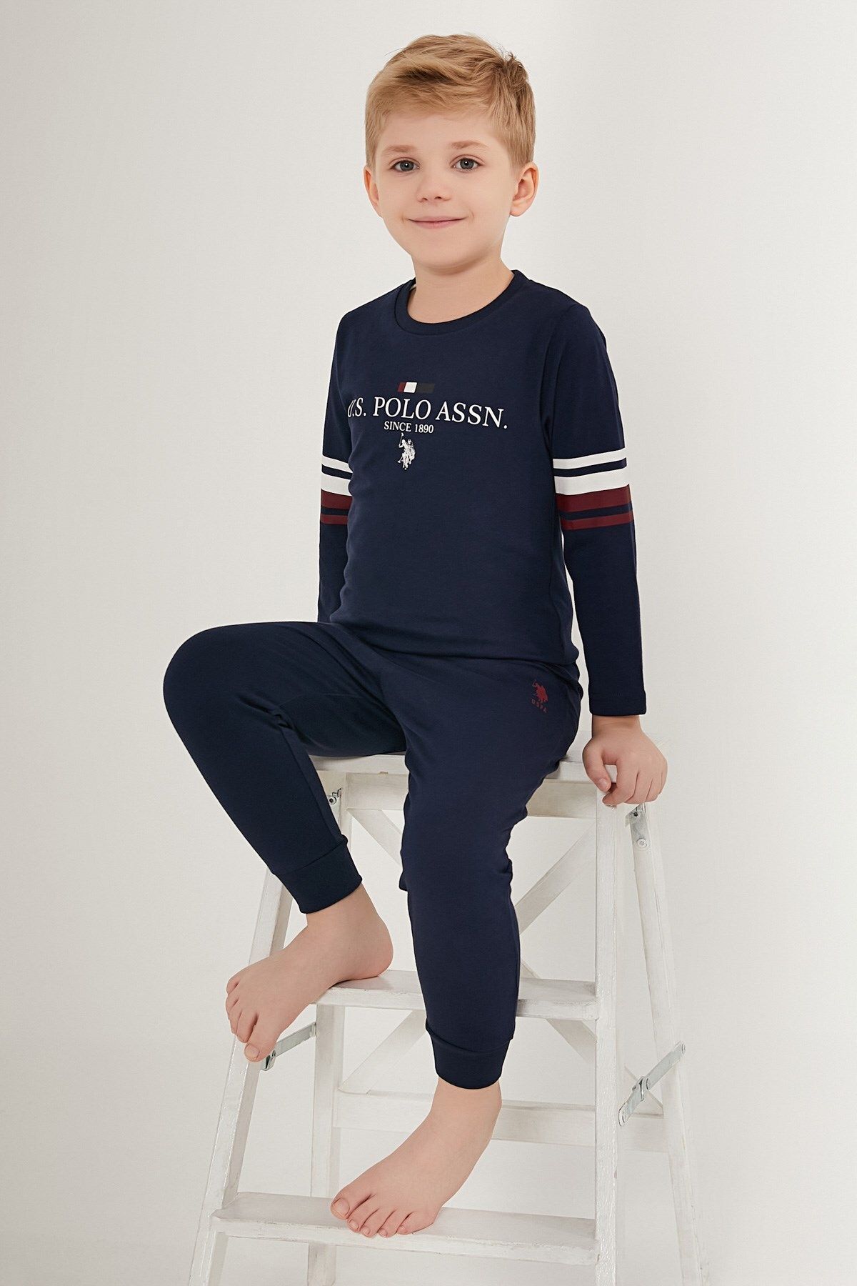 Boys polo sales pajamas
