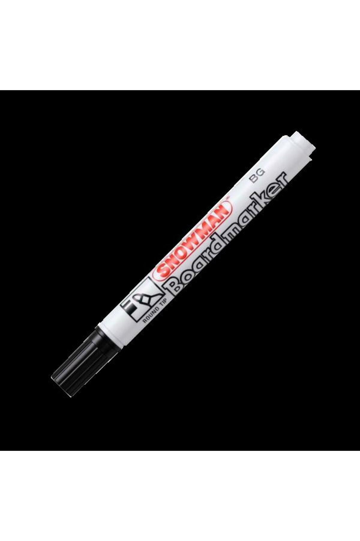 Snowman Tahta Kalemi Yuvarlak Uçlu Siyah Bg 12 12'li Paket / Snowman