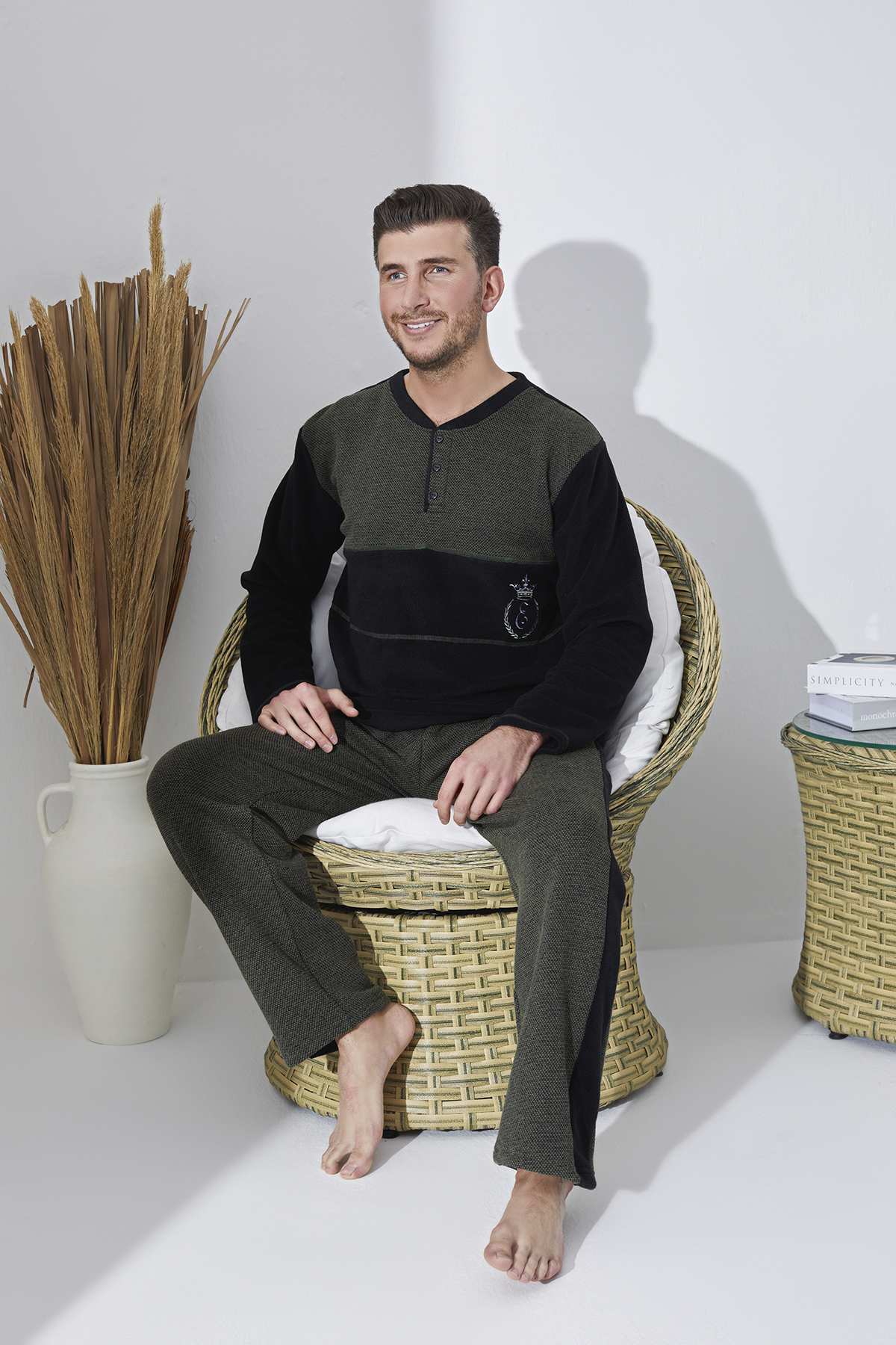 JAKARLI PİJAMA TAKIM