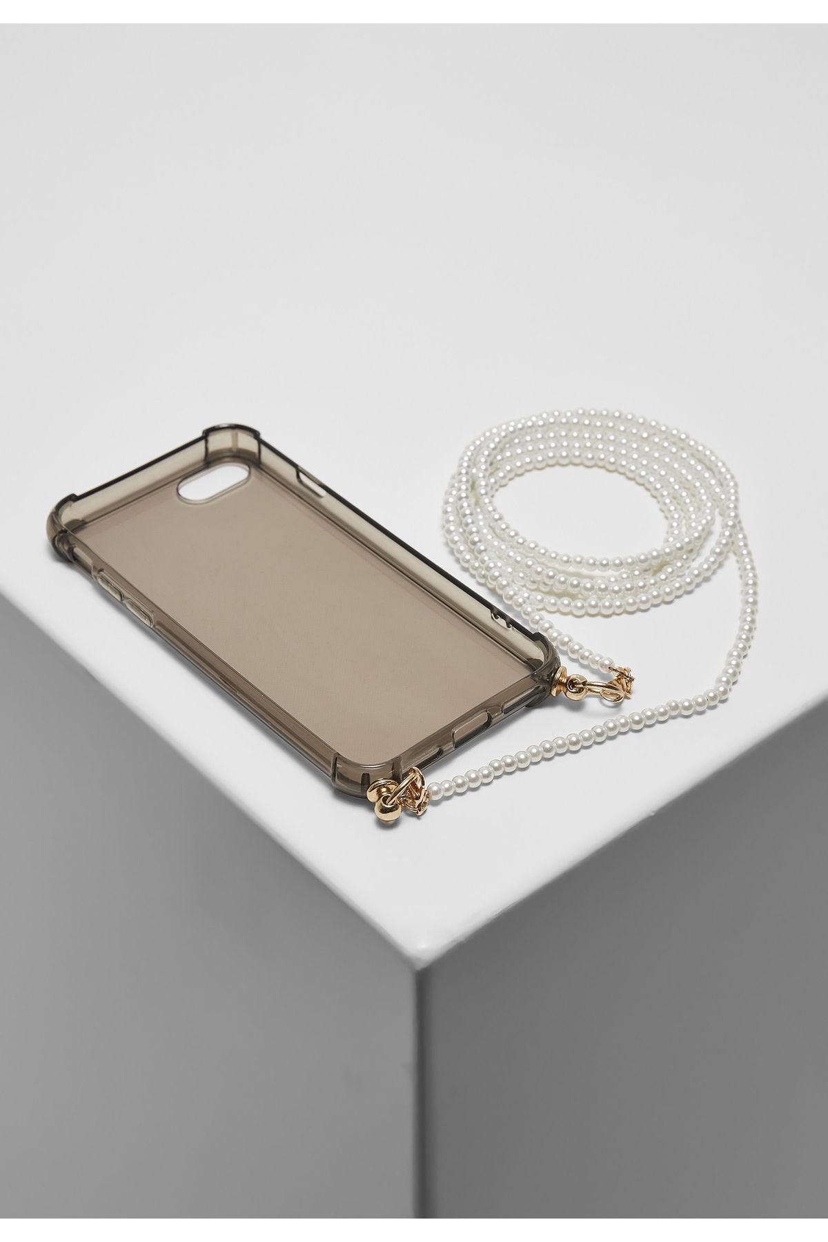 Urban Classics-Unisex Handyhülle mit Perlenkette I Phone 6/7/8 2