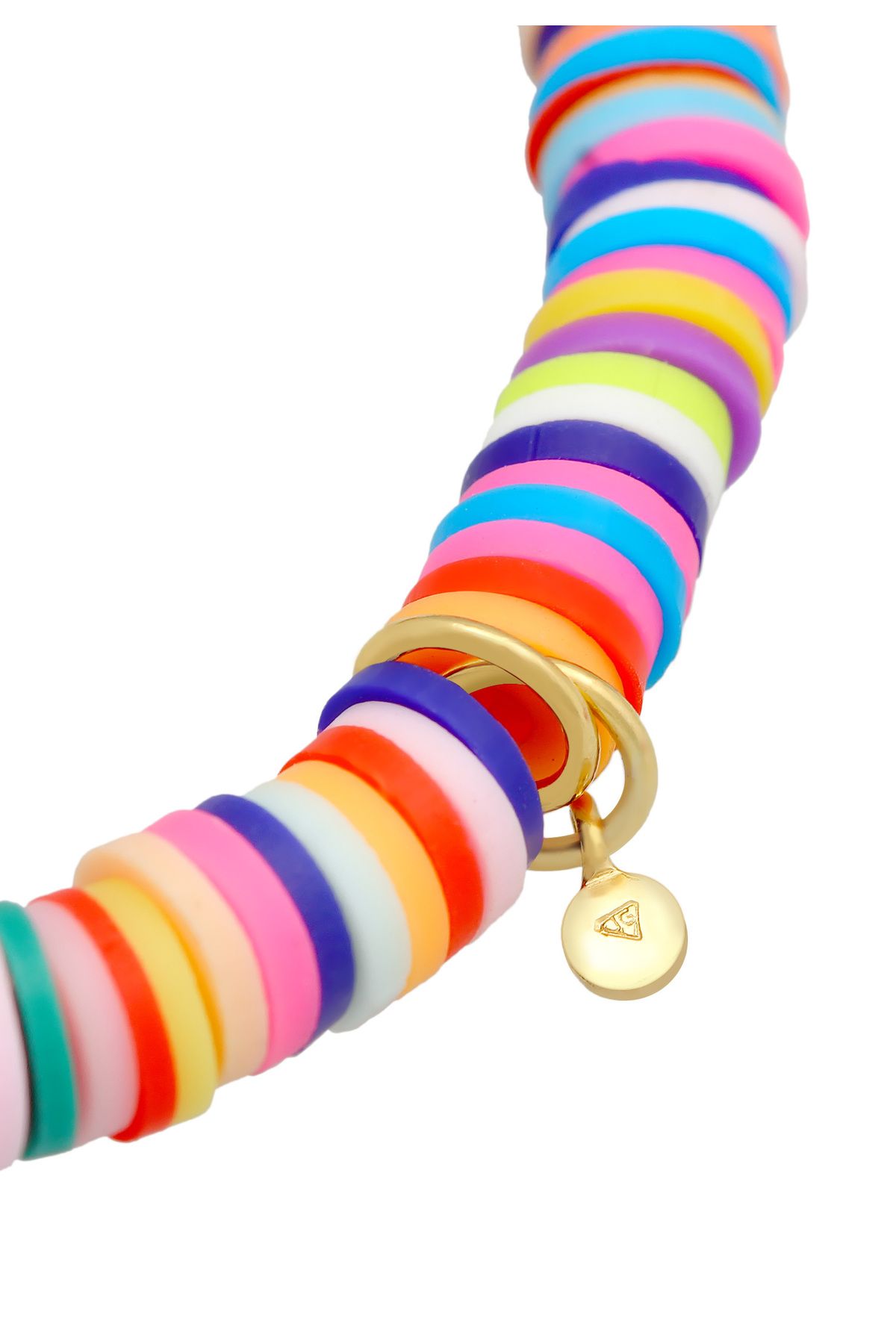 ELLI-Heishi Perlen Bunt Kauri Muschel – 925 Silb Armband 4