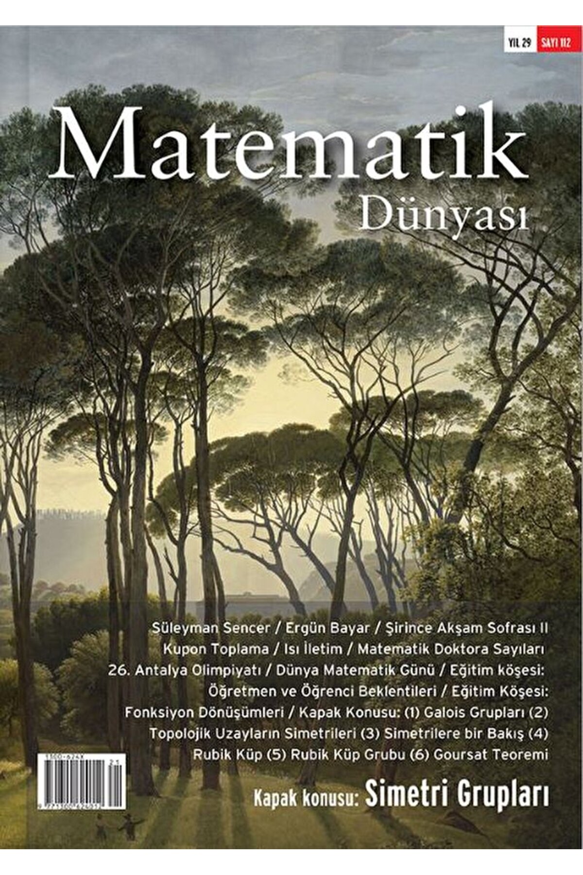Matematik Dünyası Dergisi Sayı:112 / Kolektif / Nesin Yayınevi / 4440000001453