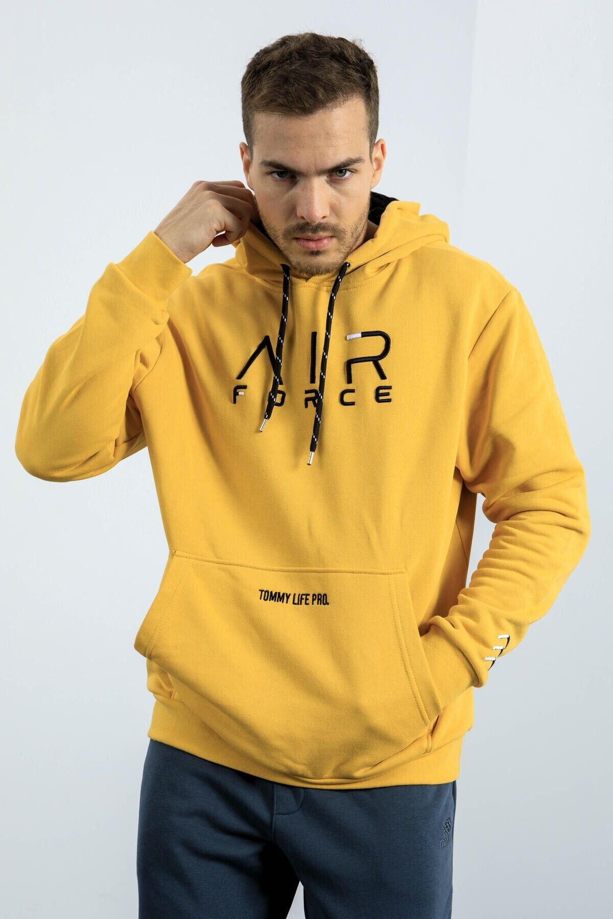 Yellow on sale tommy sweatshirt