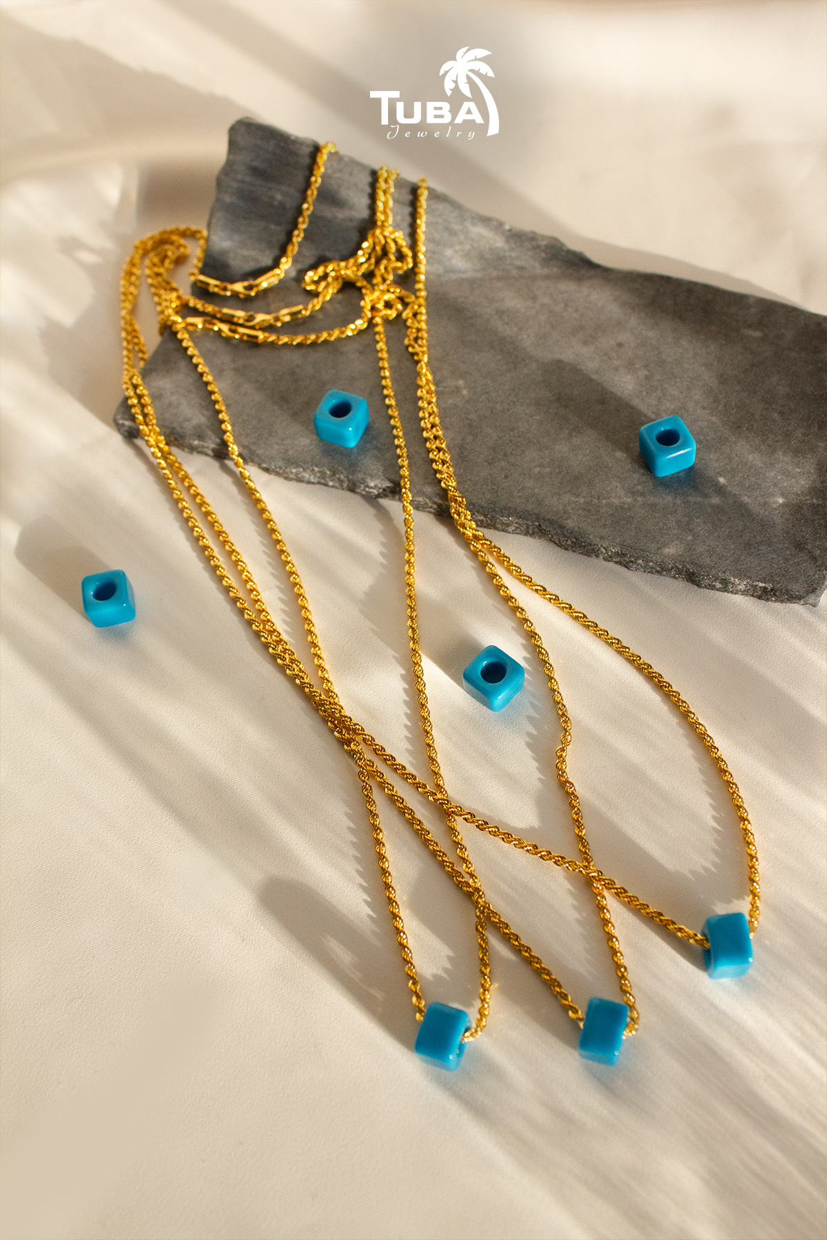 Tuba Kuyumculuk Kolye Halat Burgu Zincir Altın 14 Ayar 40 cm Fiyatı