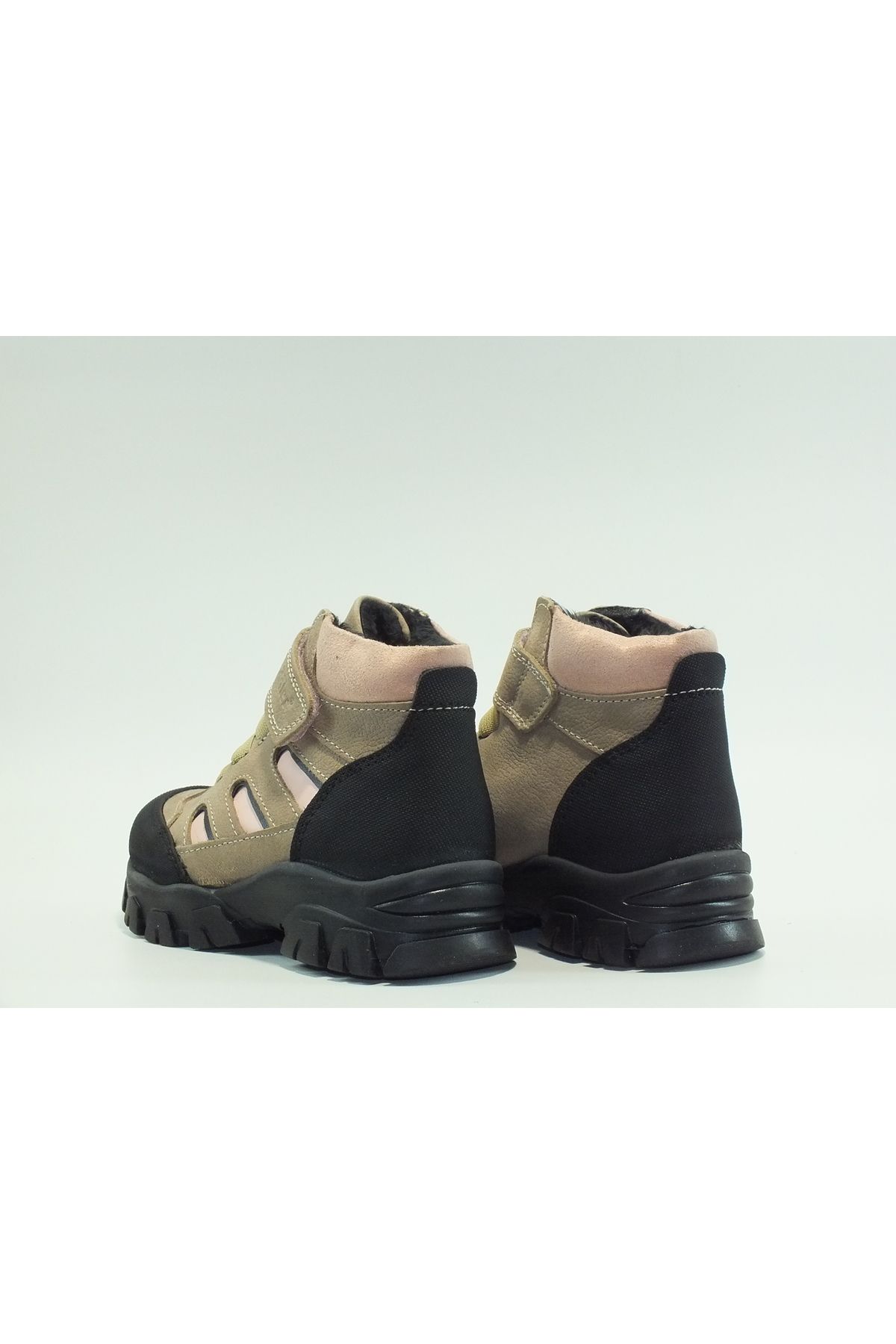 Toddler-Single Velcro Elastic Genuine Leather Boots 4