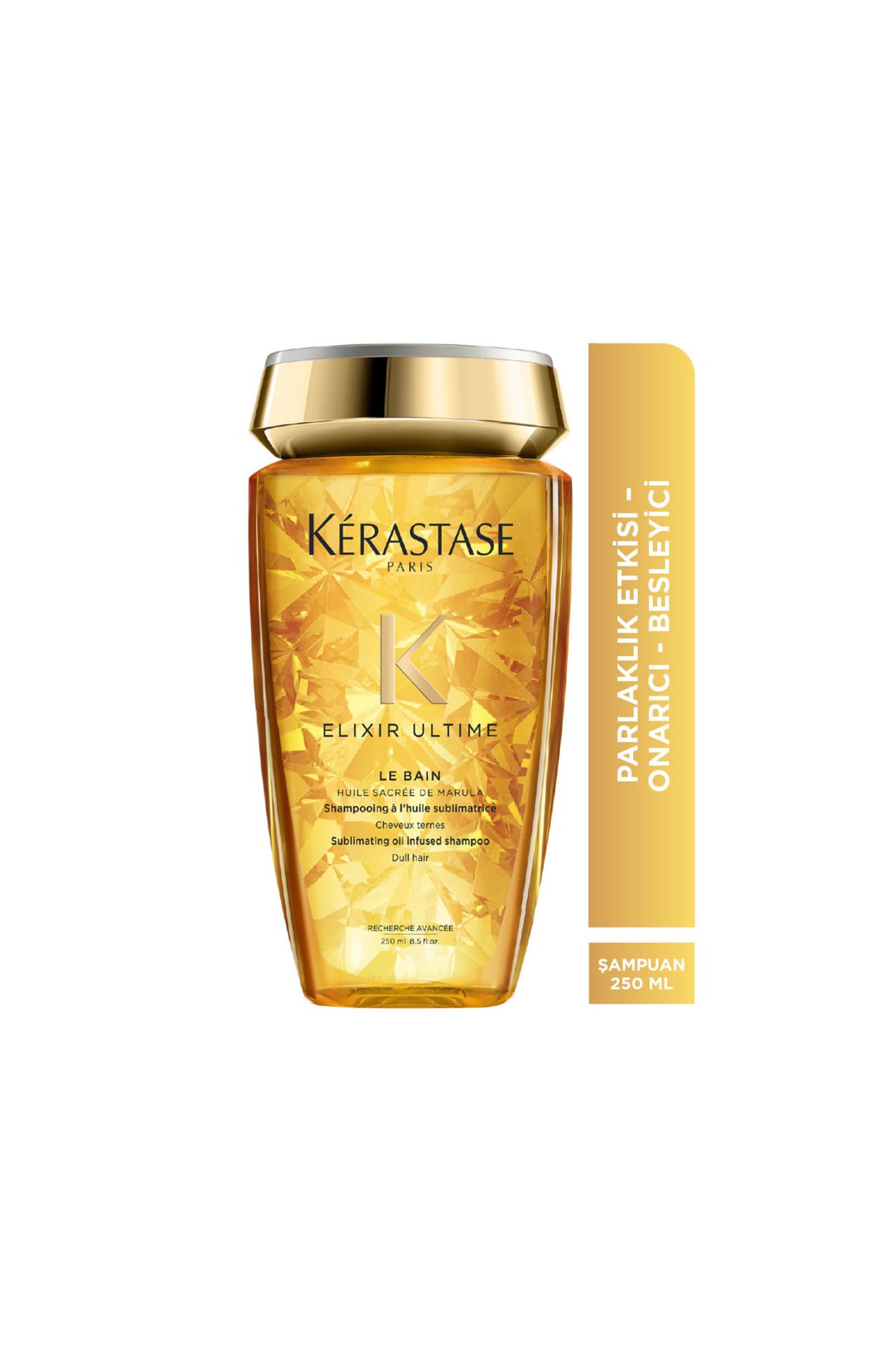 Kerastase-Elixir Ultime Le Bain-C-D 250ml - Refreshing Nourishing Shine Shampoo 4
