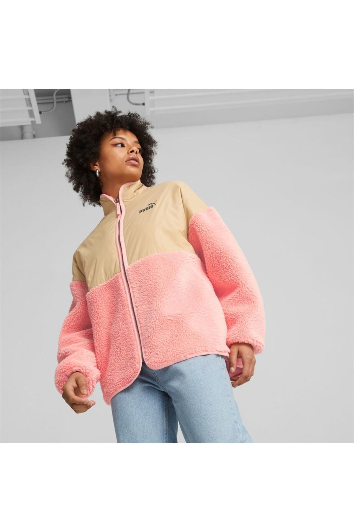 Puma teddy jacket online