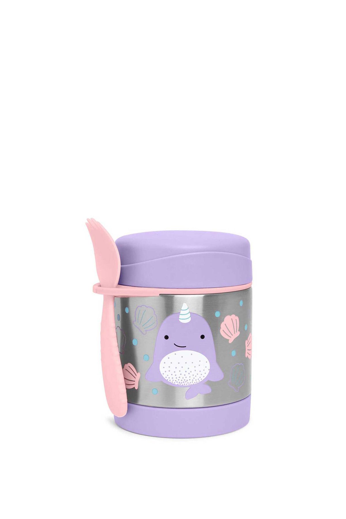 Narwhal 2 Parça Paslanmaz Çelik Mama Saklama ve Taşıma Termosu