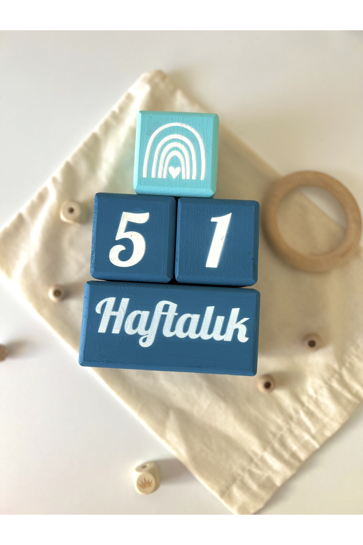Renkli Ahşap Oyuncaklar