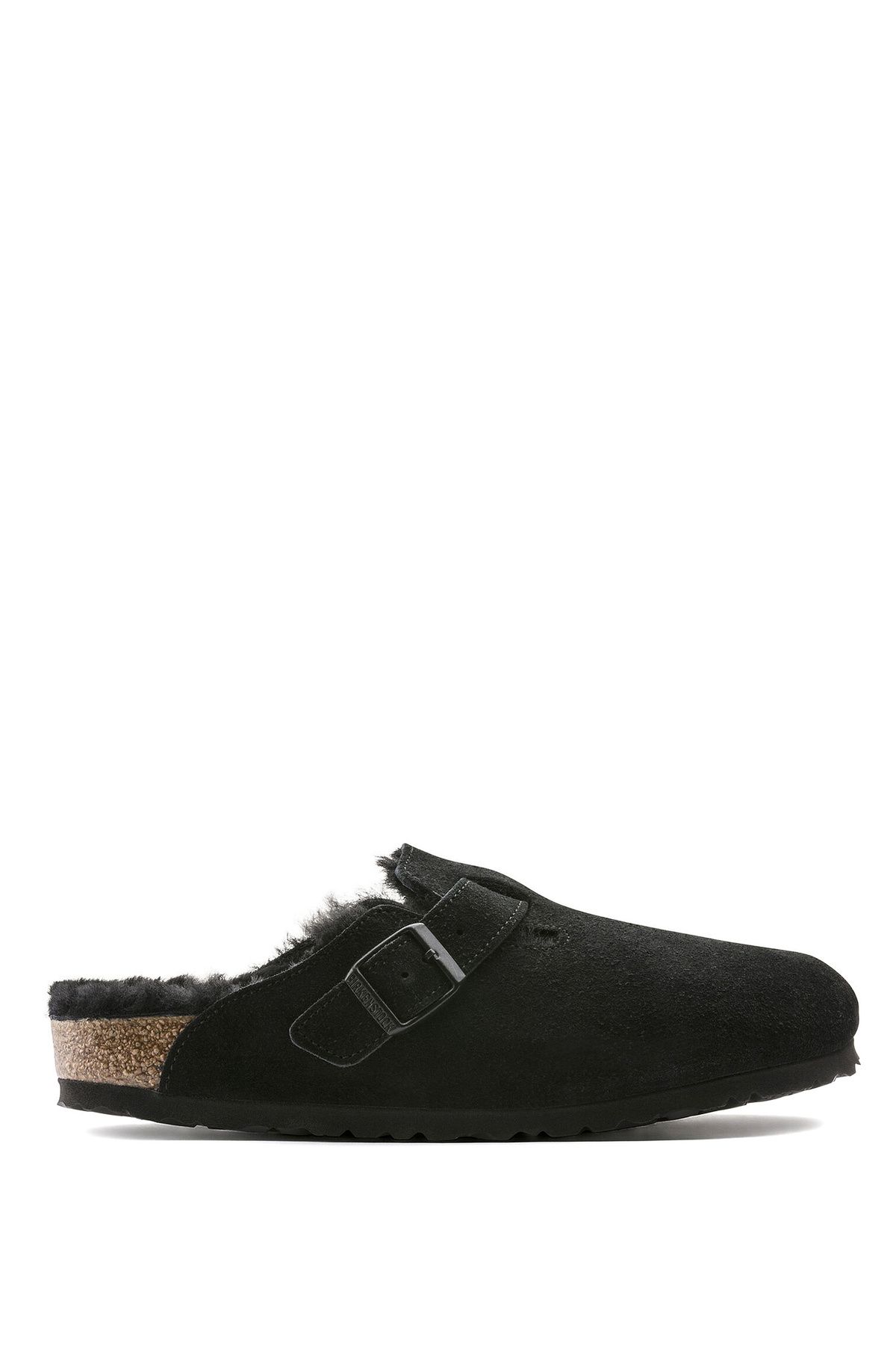 دمپایی جیر زنانه Boston Fell با شلنگ مشکی Birkenstock
