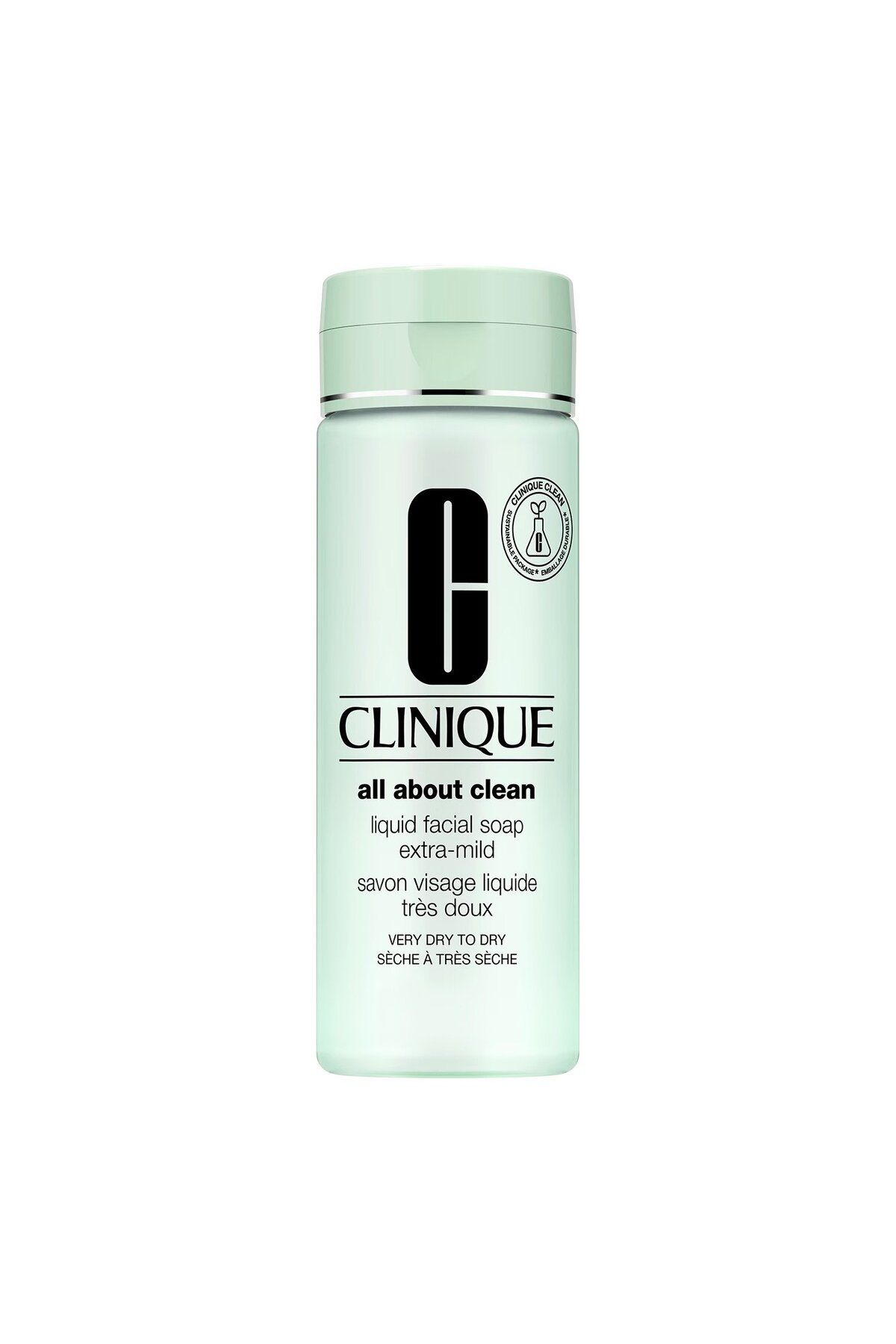 Clinique تمیز کردن صورت حساس و خشک ژل تمیزکننده صورت برای پوست‌های حساس و خشک 200 میلی‌لیتر