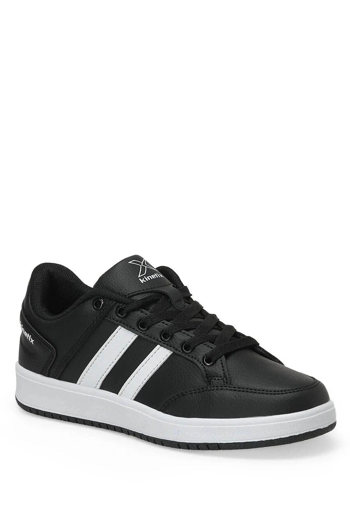 COURT PU 3PR BLACK WHITE Kinetix