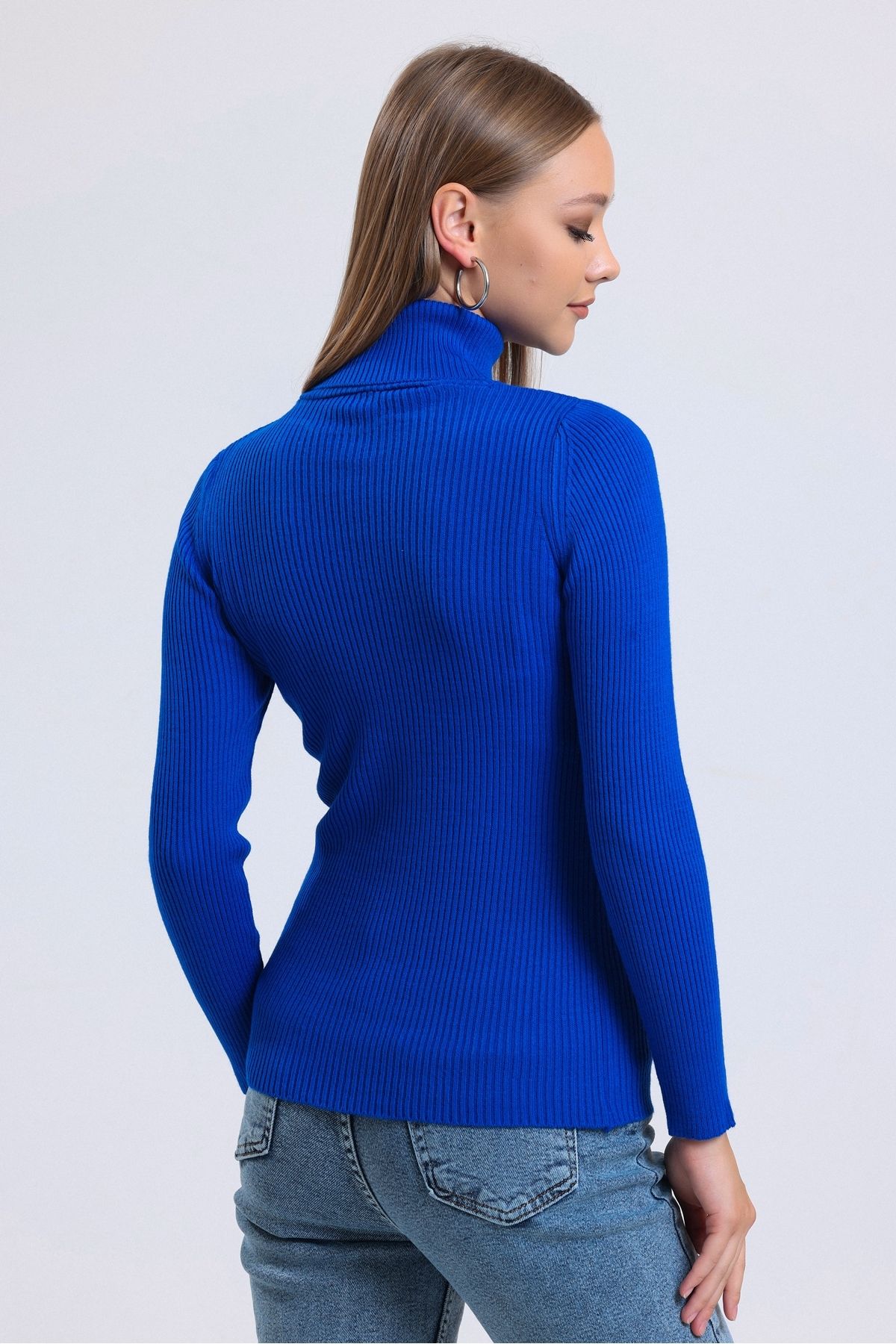 Womens royal blue turtleneck new arrivals