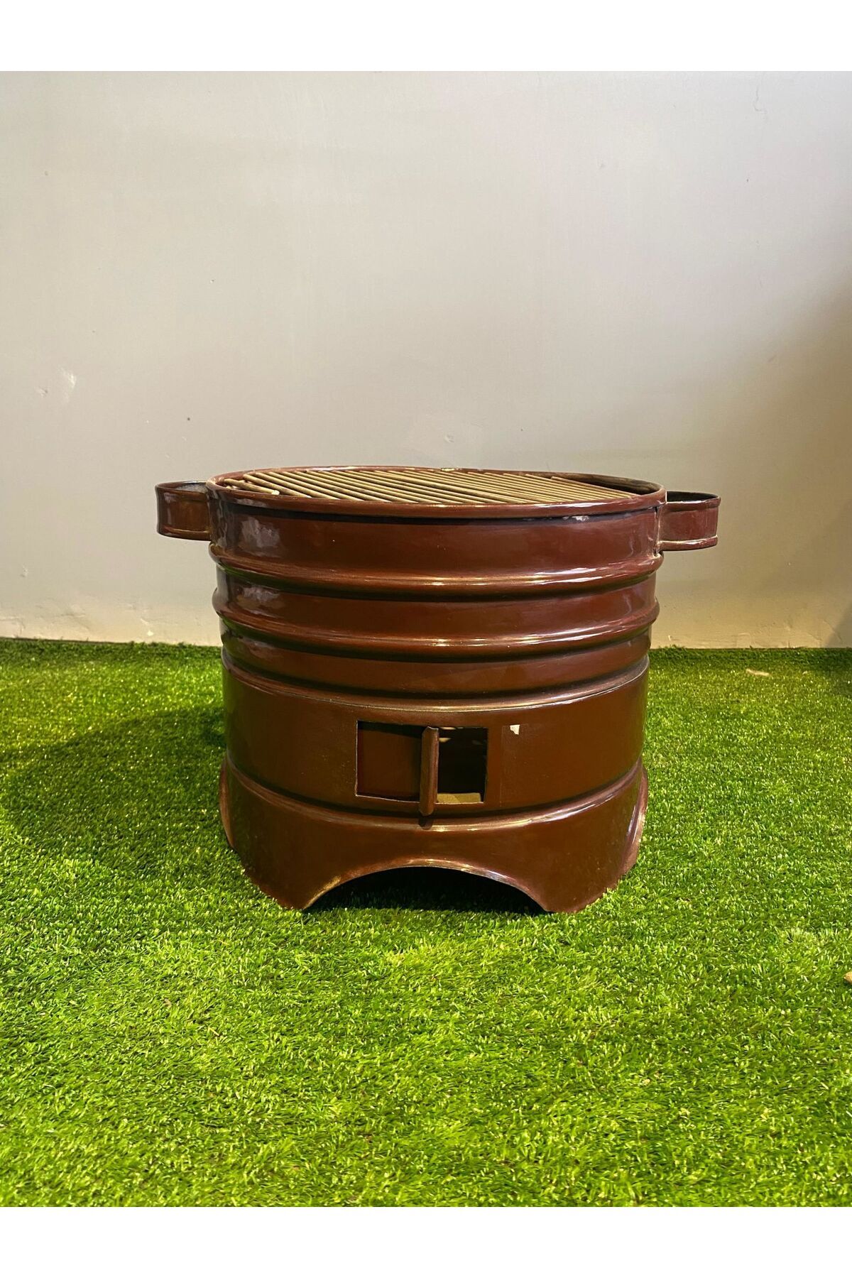 30 cm Emaye Yuvarlak Mangal