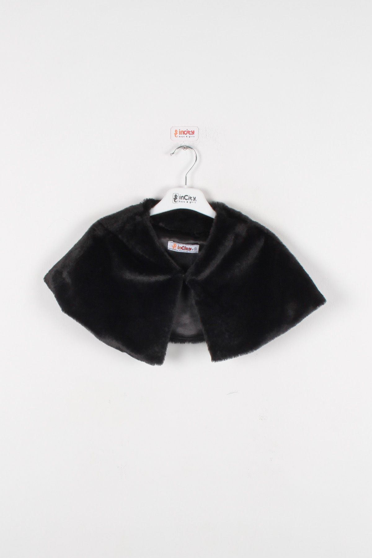 incity-Girl's Plush Bolero 1