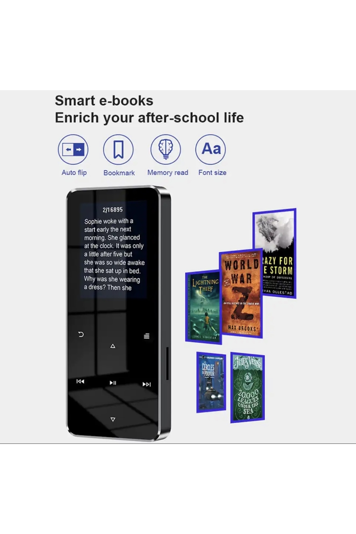 Dynego Mp3 Mp4 Çalar Dahili 8Gb Hafıza Kart Ses Kayıt/Hoparlör