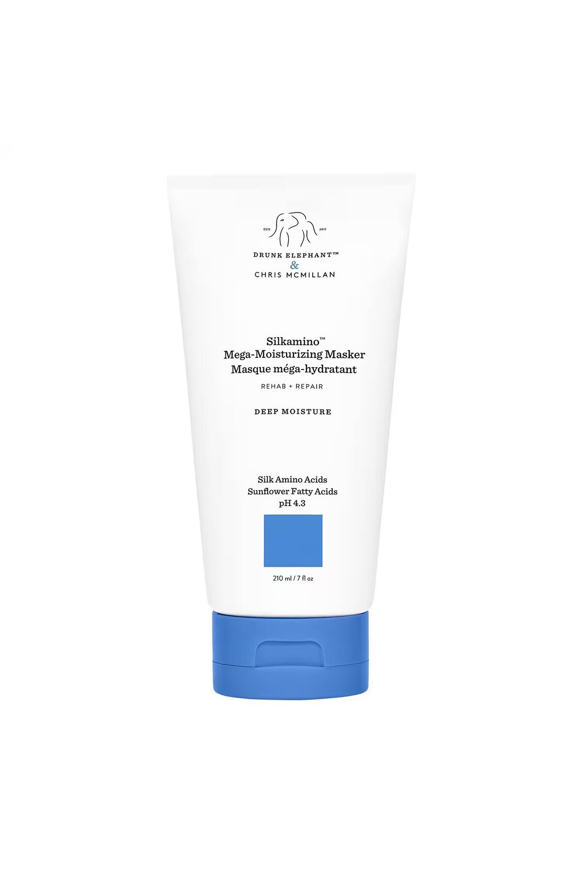 Silkamino Mega-moisturizing Masker Moisturizing Smoothing Hair Mask 210ml