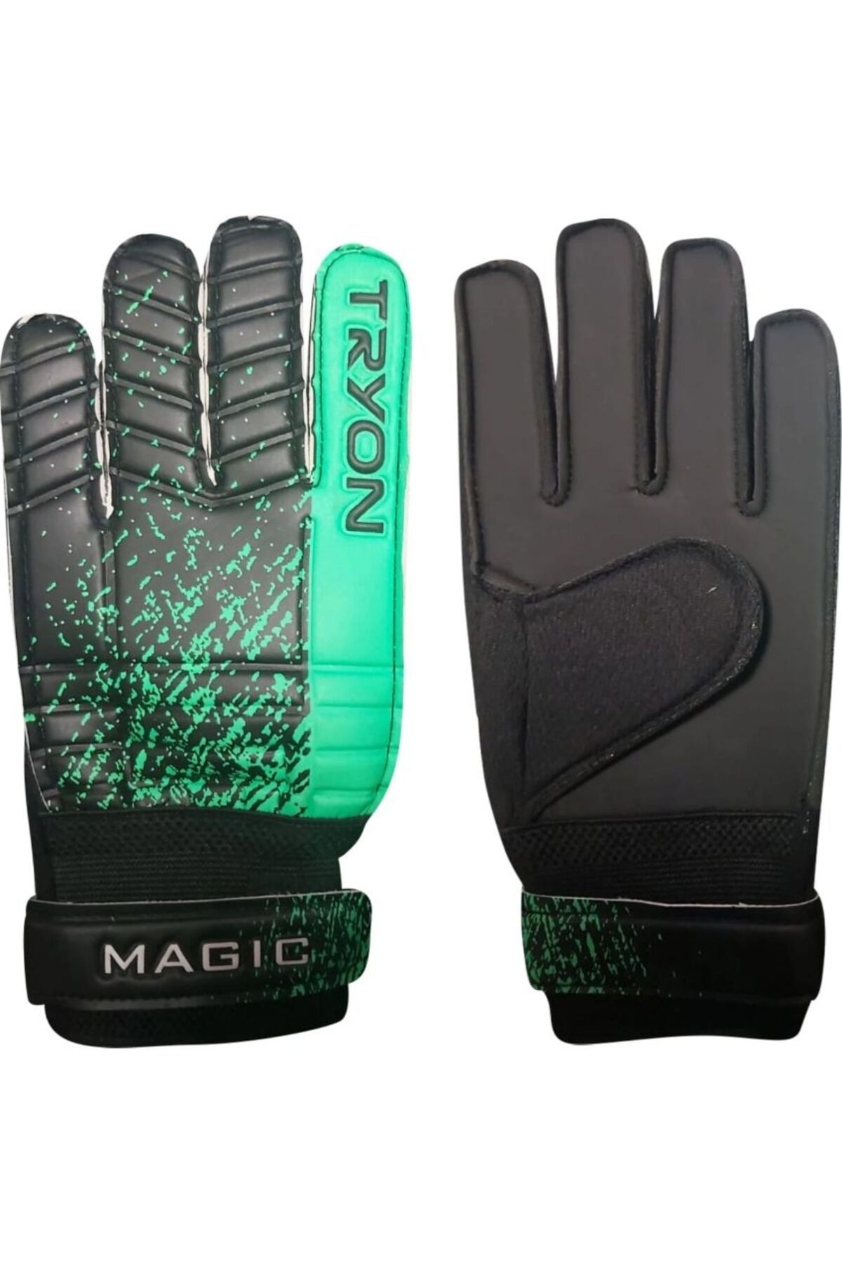 TRYON-Magic Goalkeeper Gloves Green 1