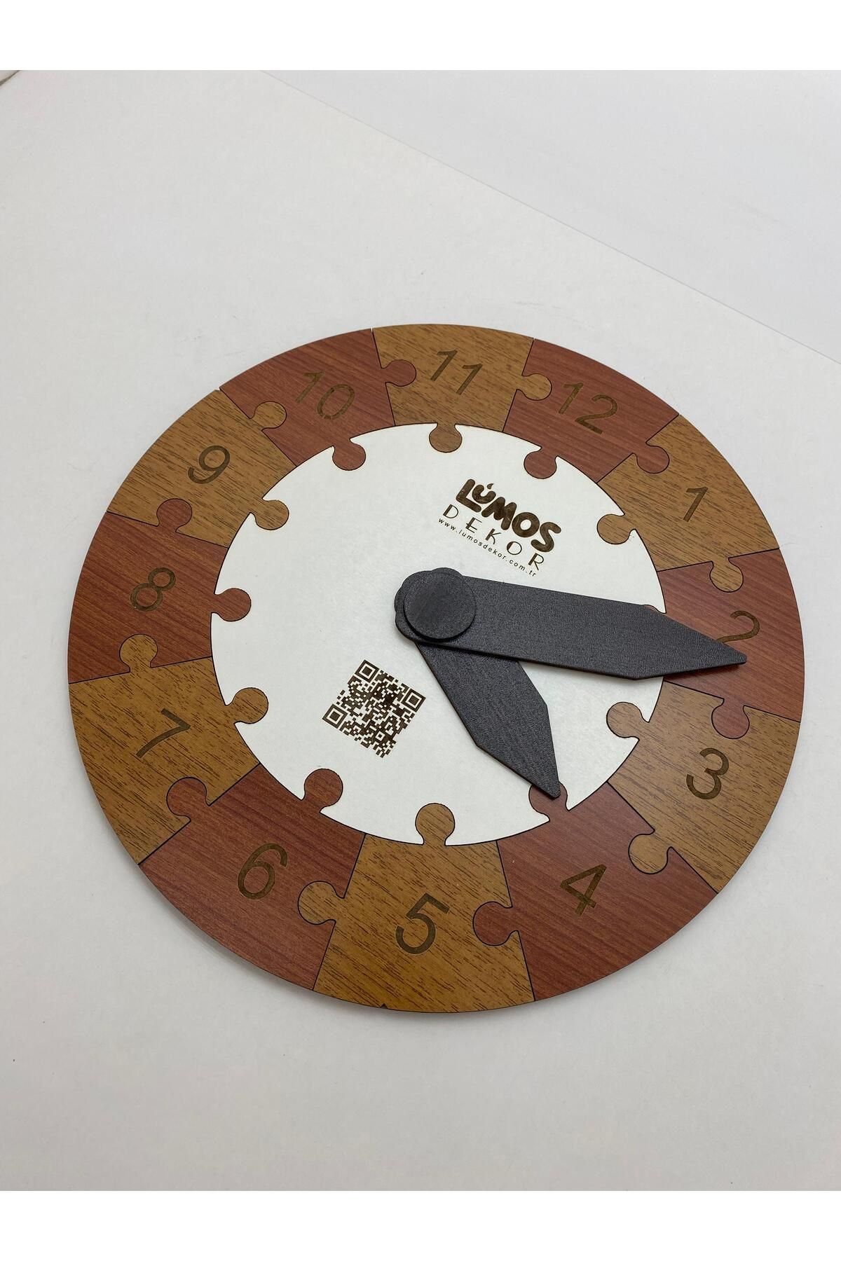 lumos dekor-Colorful Circle Clock Puzzle 1