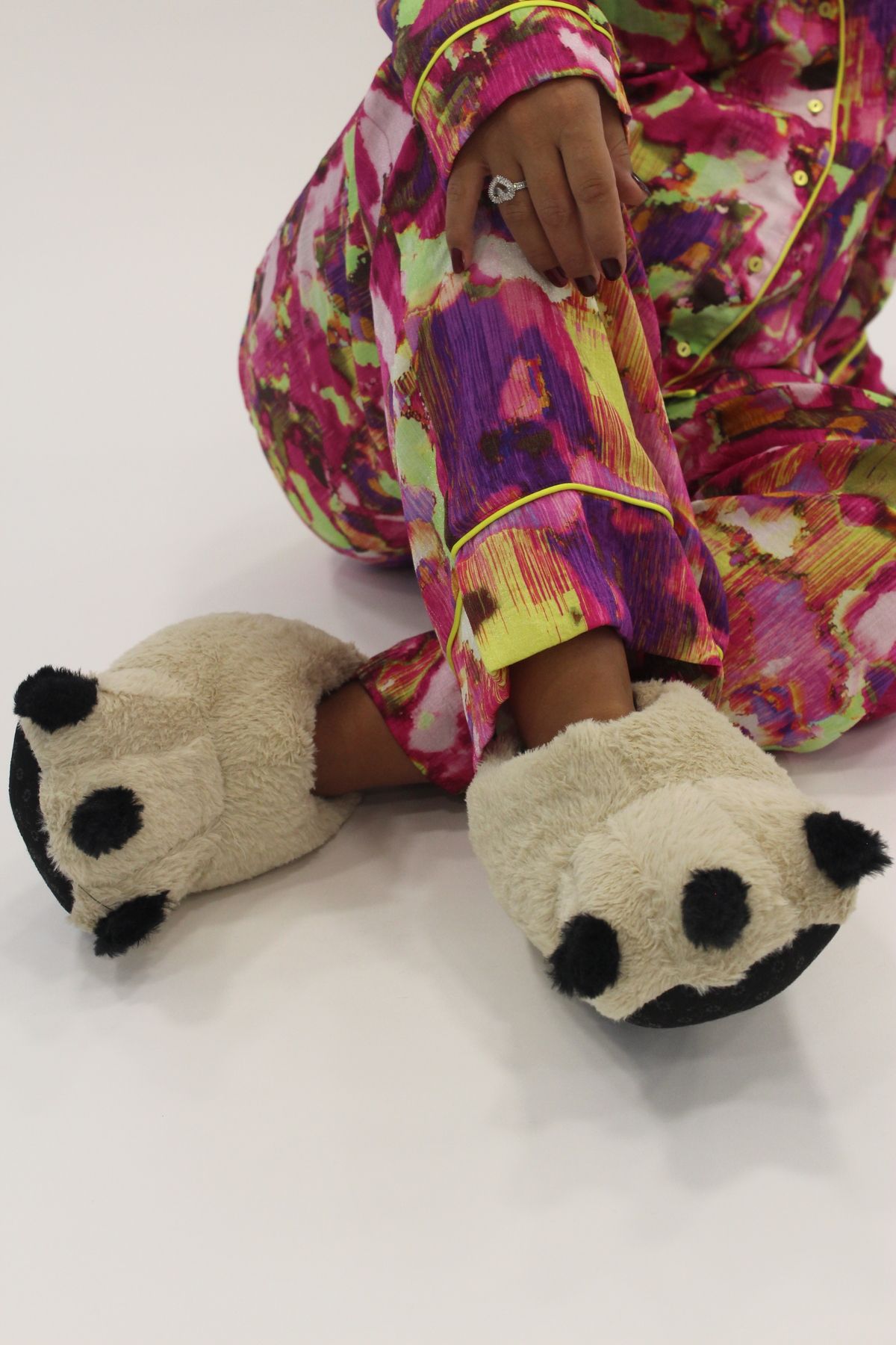 Poodle slippers deals for adults