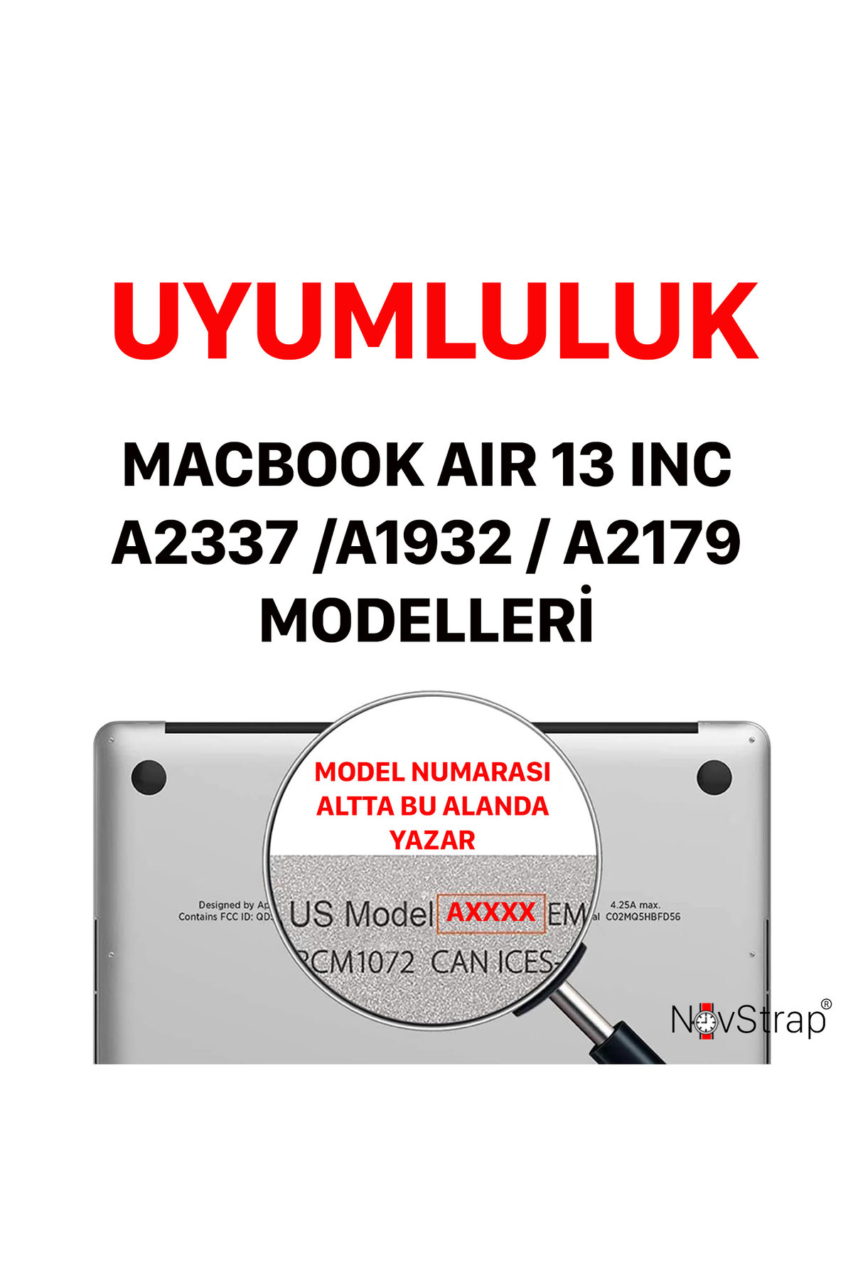 Apple MacBook Air 13 inç M1 A2337 A1932 A2179 ile Uyumlu Touchpad Trackpad Koruyucu Film 2