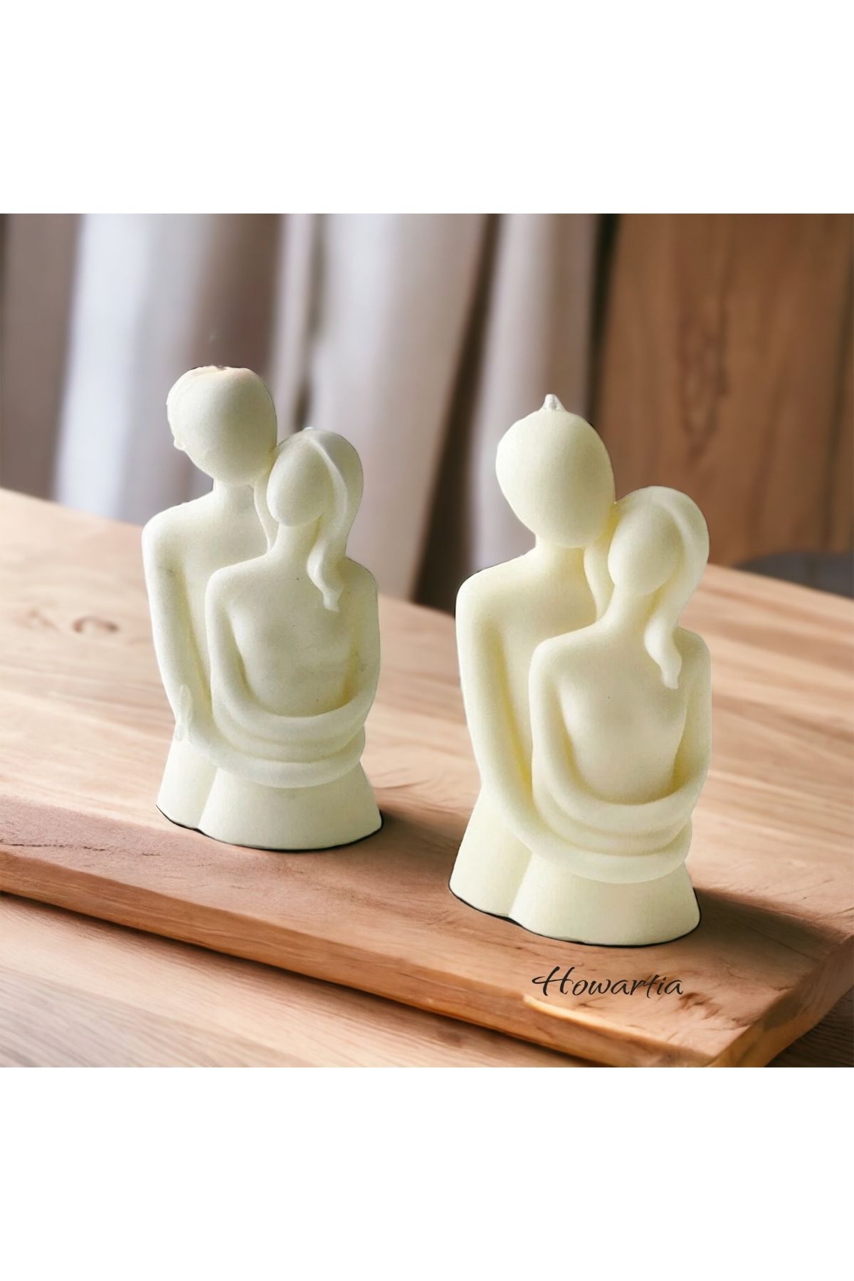howartia store-Hugging Double Vegan Soy Candle 2