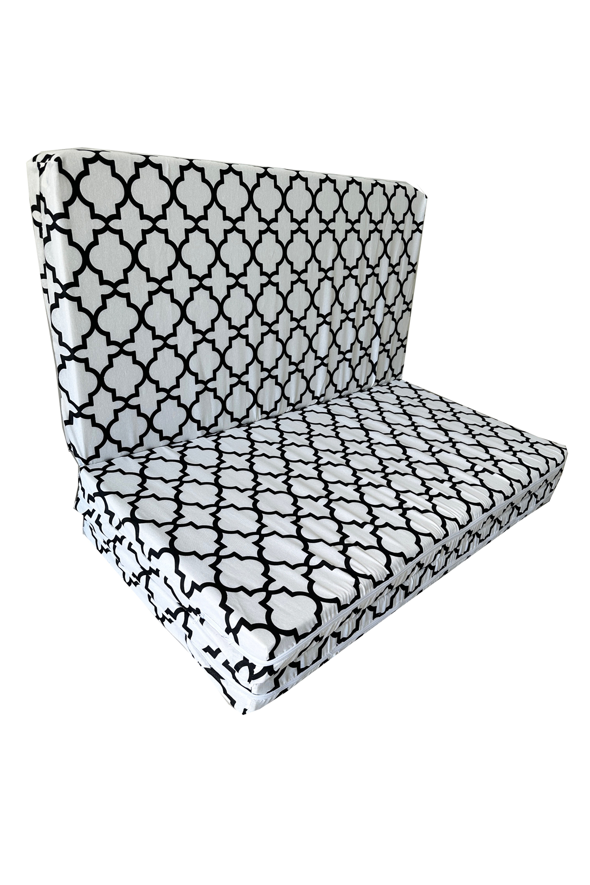 Double Sponge Mattress Folding Cushion Mattress 120x195x8 CM-ALAÇATI-Folding Floor Mattress