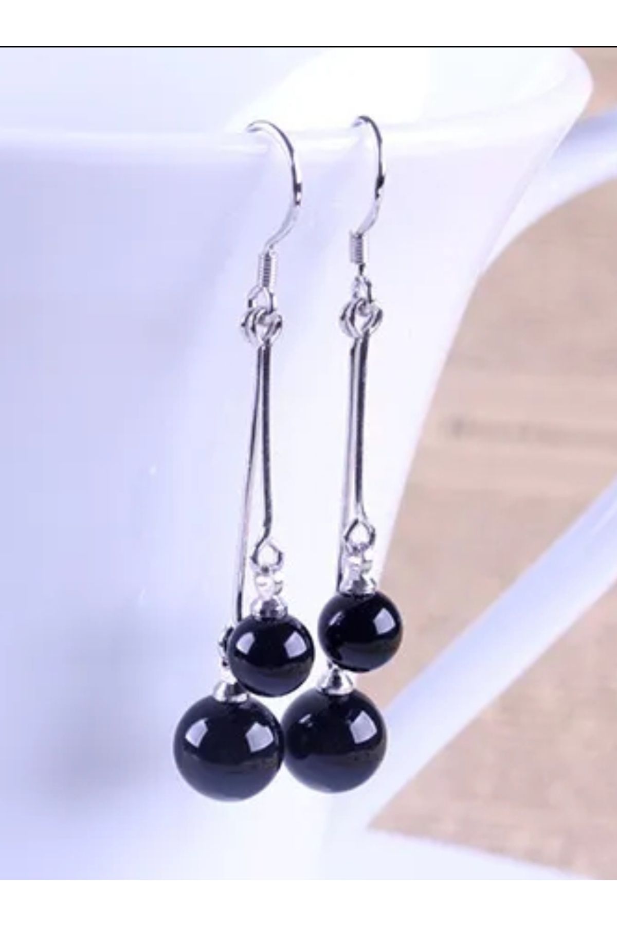 Black clearance stylish earrings