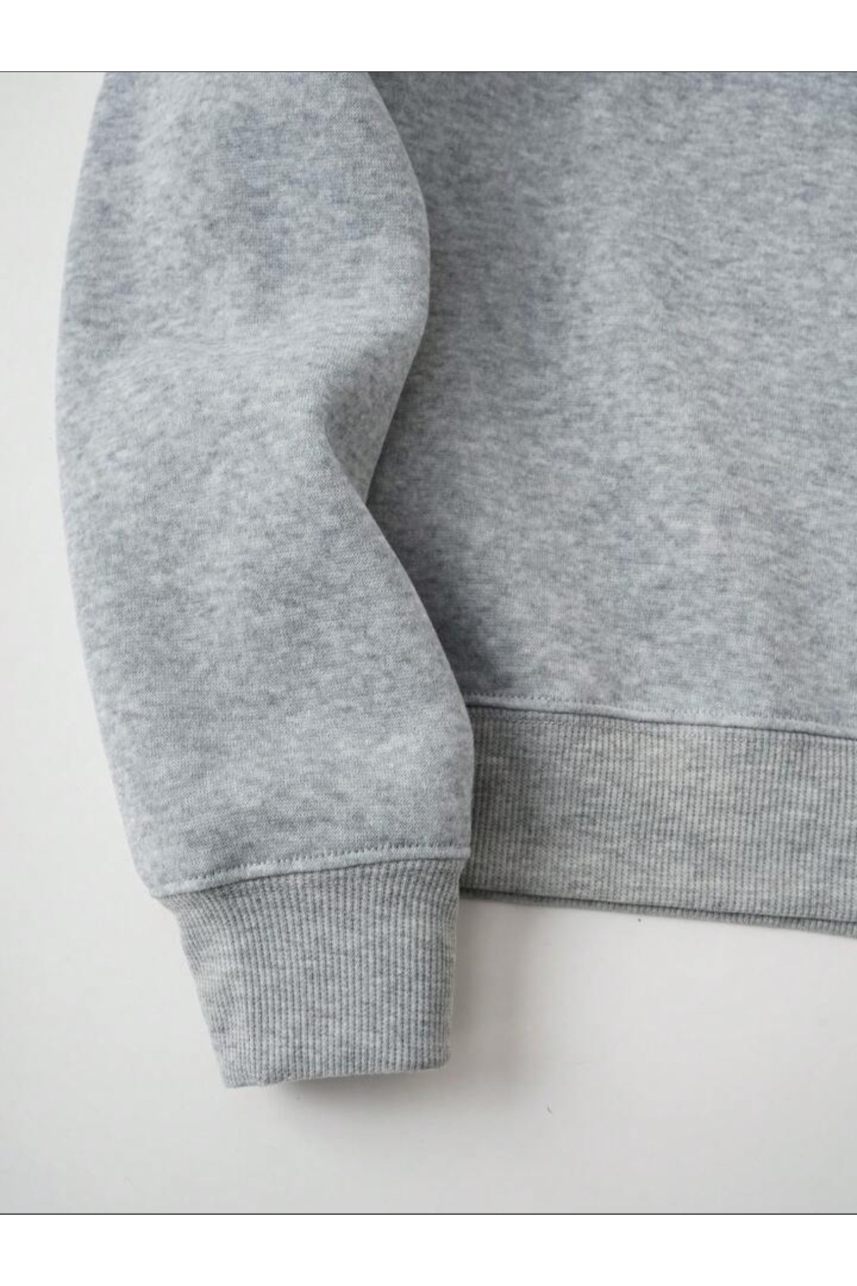 سویشرت پسرانه خاکستری Serays moda | 601 اورجینال - تصویر 5