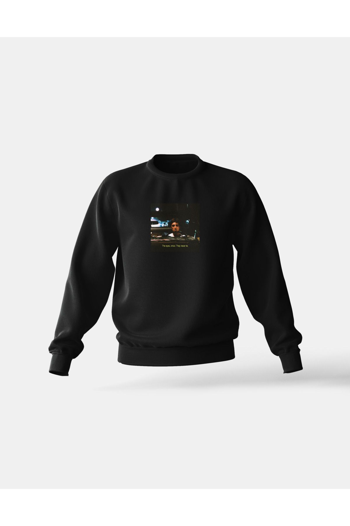 The eyes chico they never lie sweatshirt outlet