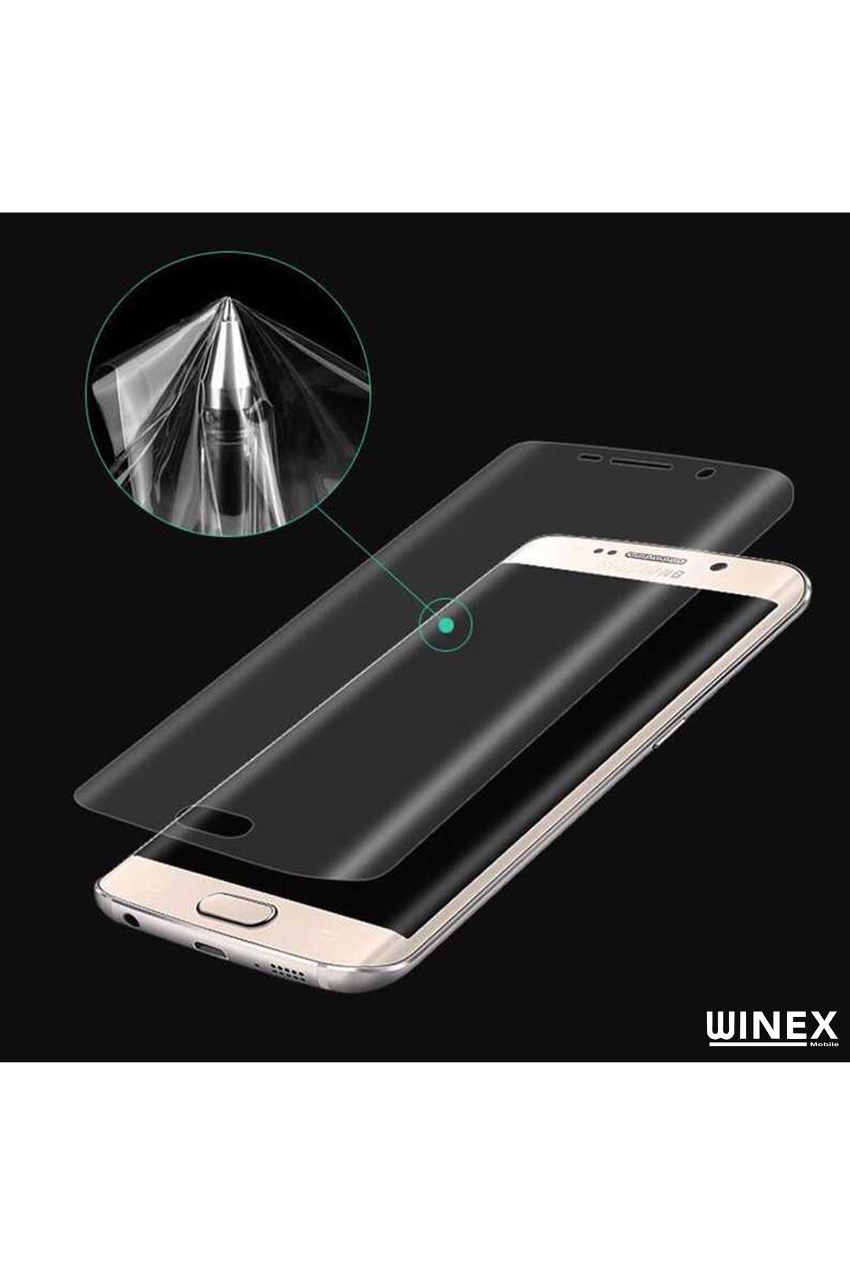 Astra Market-Alcatel C7 Cut Screen Protector Skin with Front Matte Case Only 8