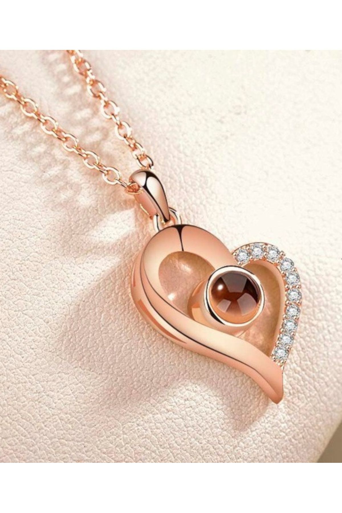 Heart necklace with i love you sale in 100 languages