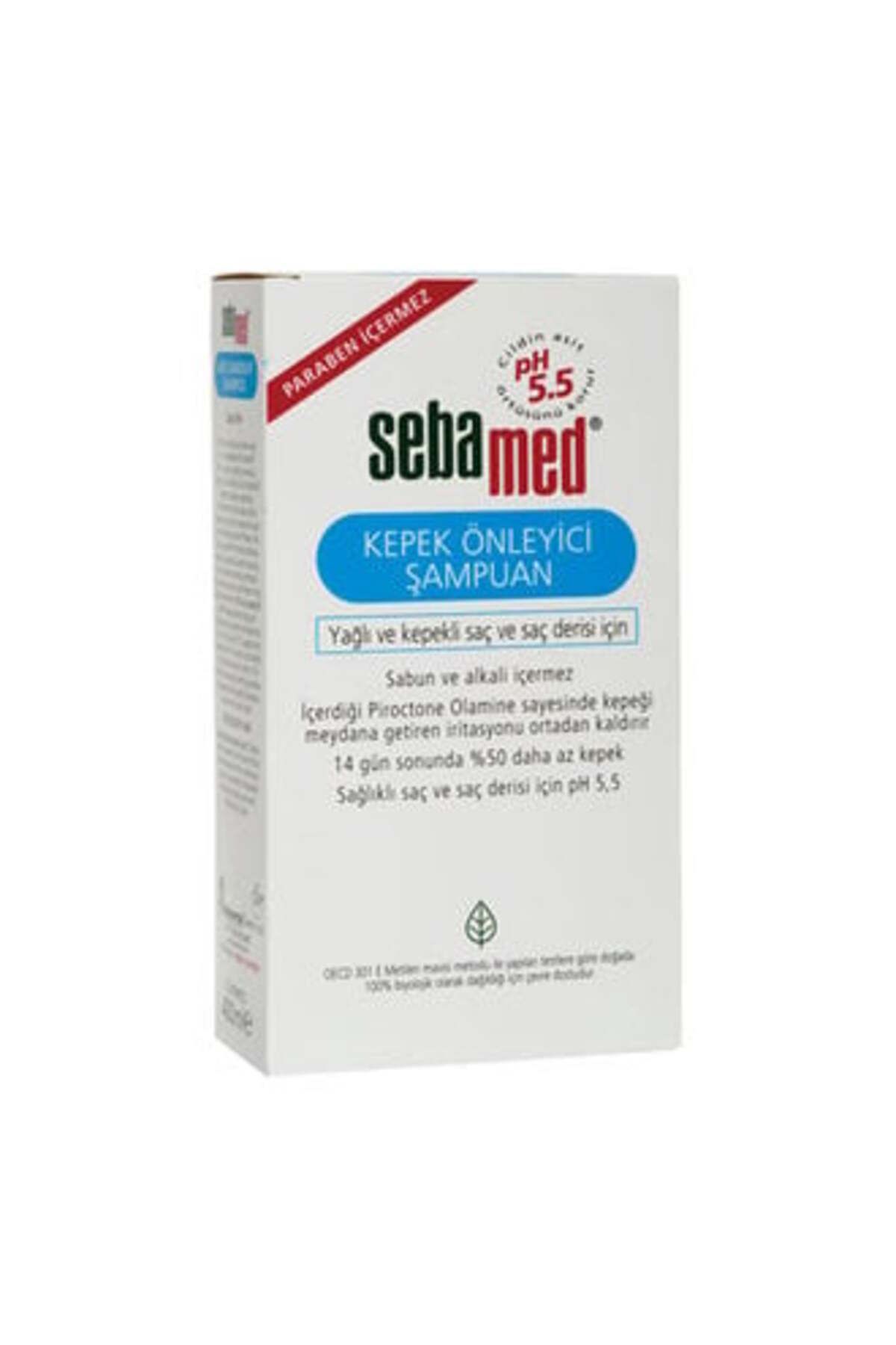 شامپو زنانه پیشگیرانه شوره سر 400 میل 1 قطعه Sebamed