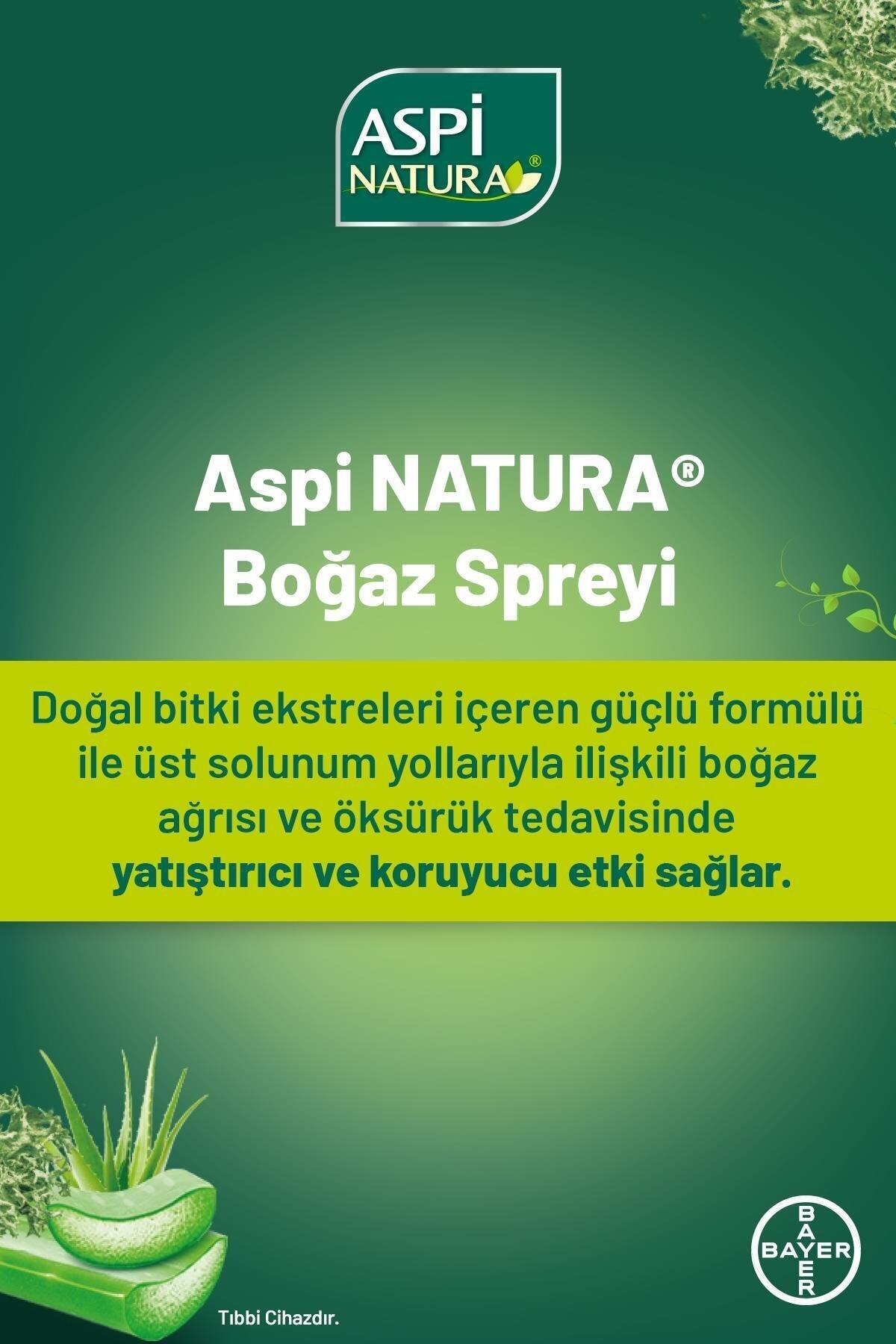 Aspinatura Aspi Natura Boğaz Spreyi 20 Ml Fiyatı, Yorumları - Trendyol