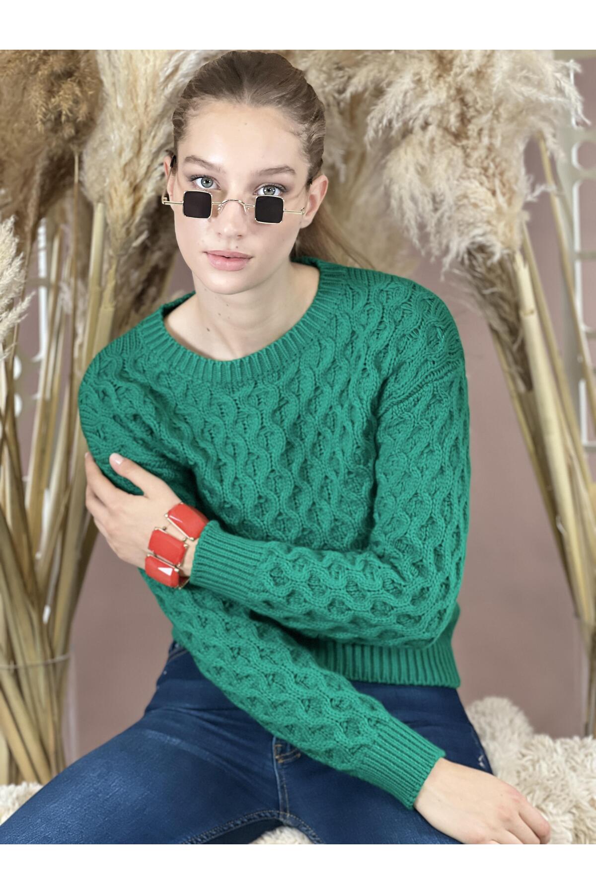 turkuaz hint boğazlı yaka