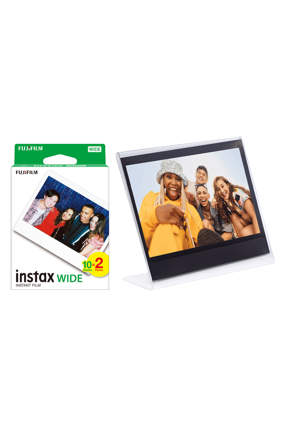 Fujifilm Instax Wide 20'li Film ve Pleksi Çerçeve