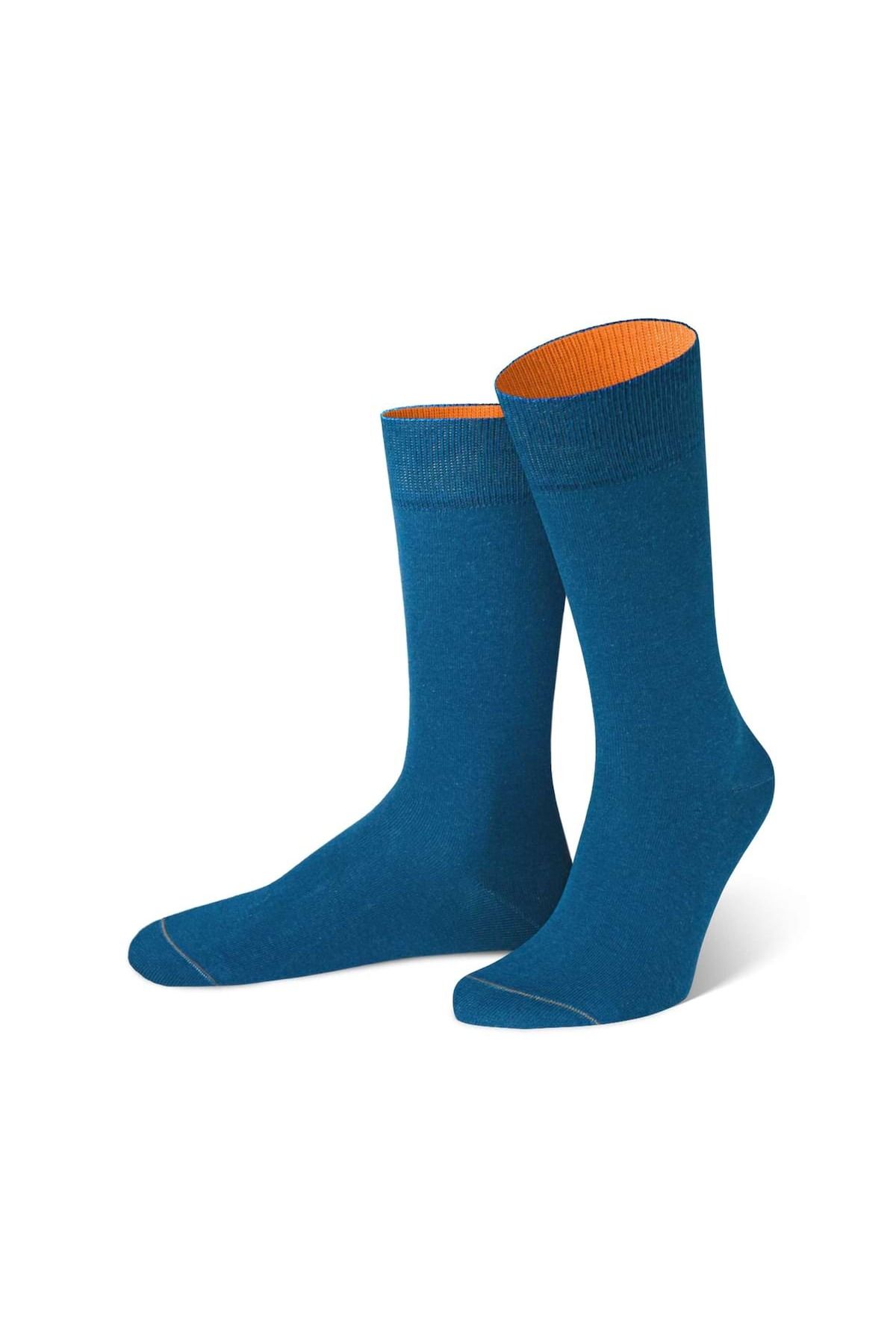 von Jungfeld-Herren Socken – 3er-Pack, Geschenkbox, Farben-Schiffe 4