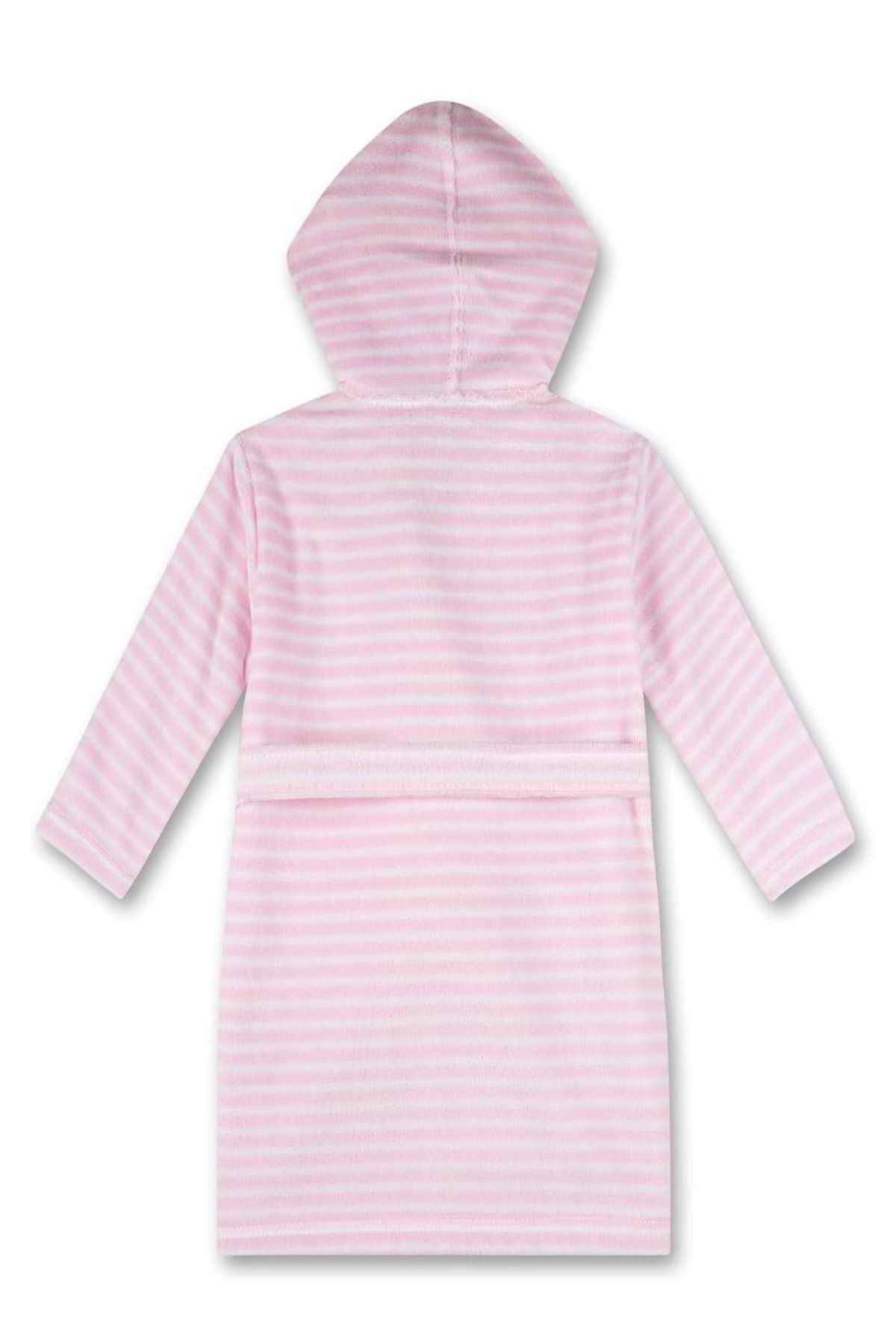 Sanetta-Mädchen Bademantel - Bademode, Baumwolle, Kapuze, Tasche, Streifen 2