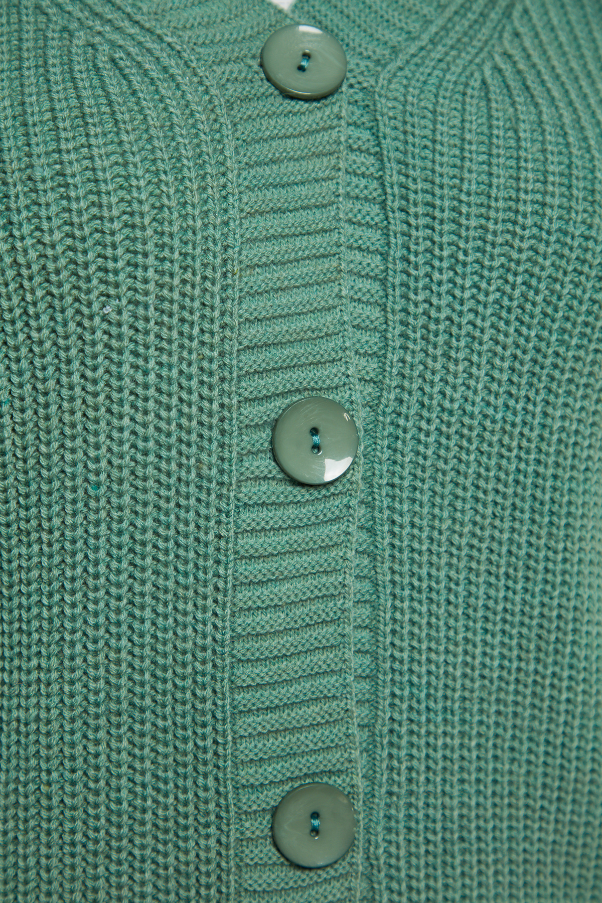 Trendyolmilla  Mint Basic V Yaka Triko Hırka TWOAW24HI00383 - Görsel 6