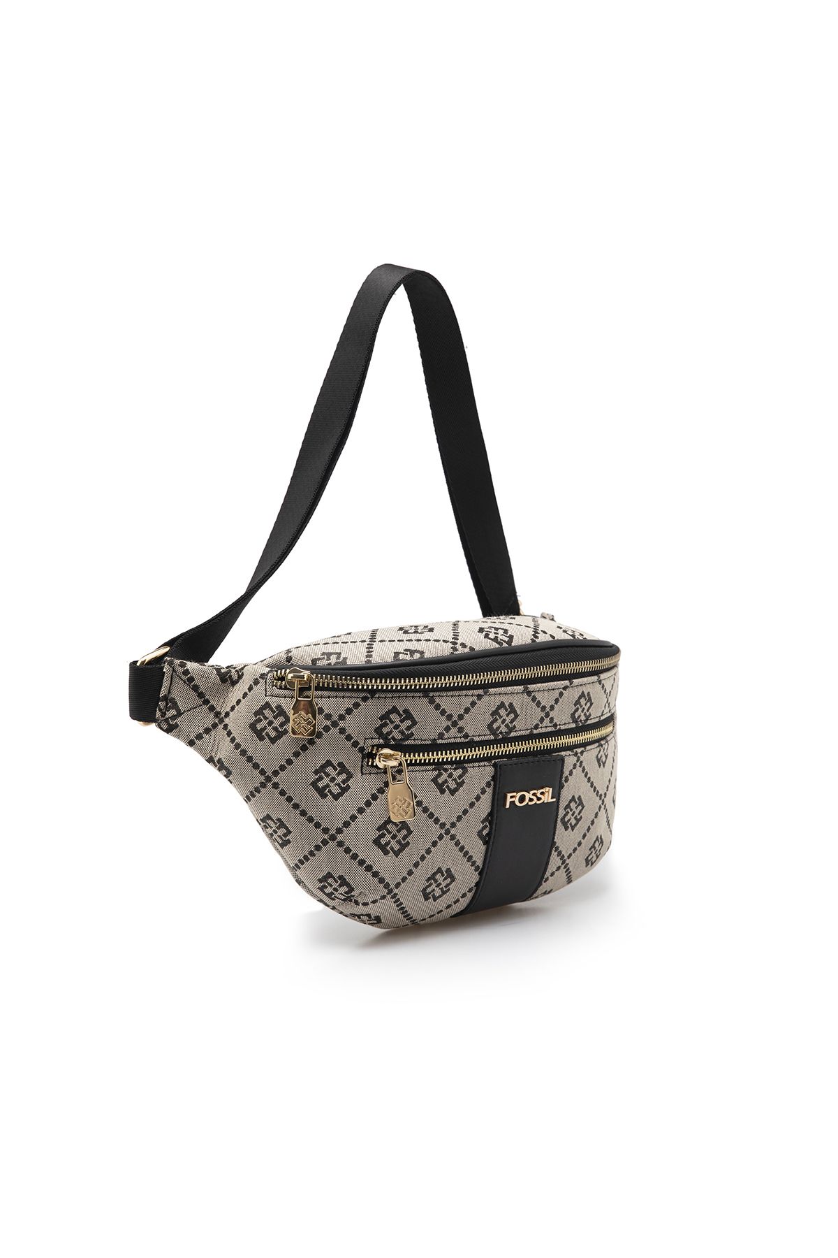 Leeza logo store print belt bag