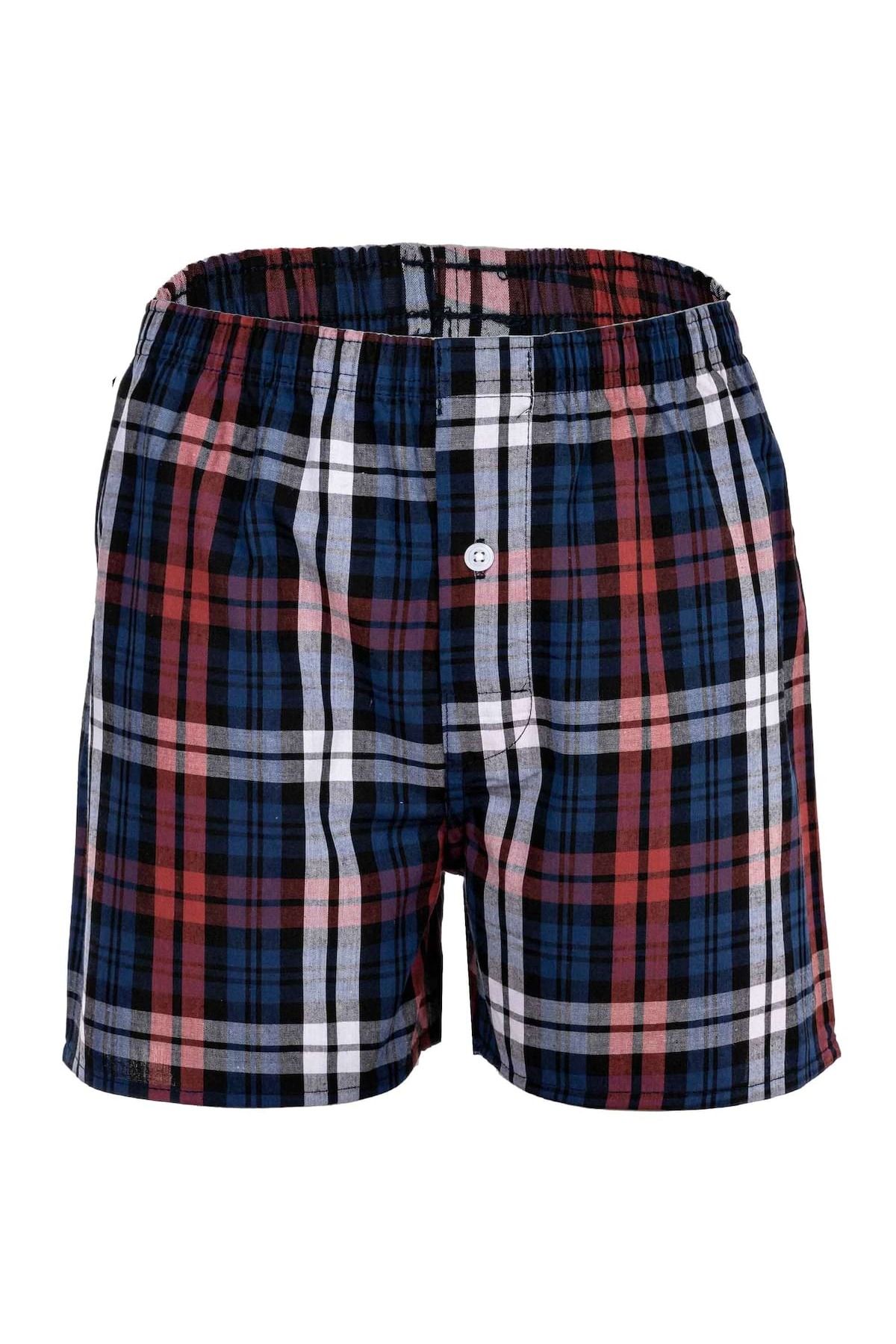 YOURBASICS-Packung mit 7 Kinder-Web-Boxershorts – American Gemustert Spar-Shorts 2