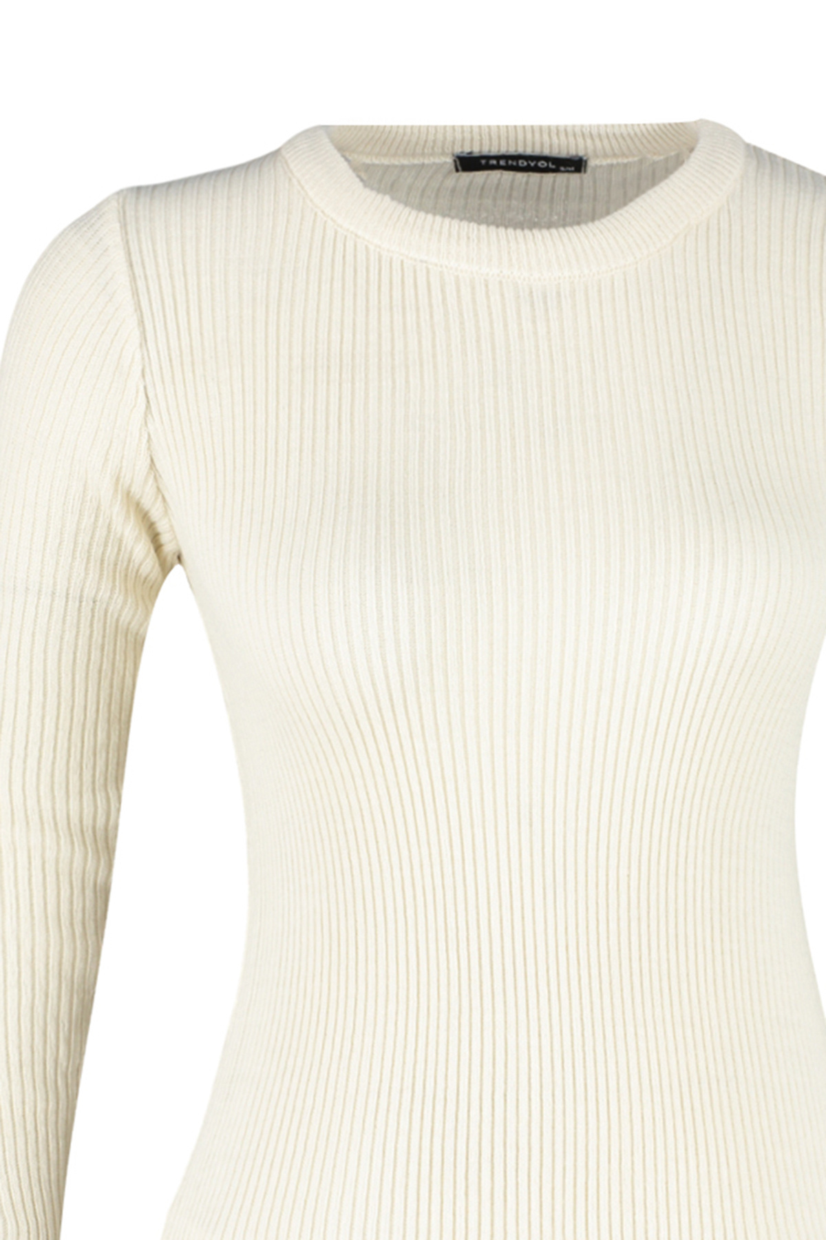 Trendyolmilla  Taş Düğme Detaylı Triko Kazak TWOAW24KZ01207 - Görsel 7