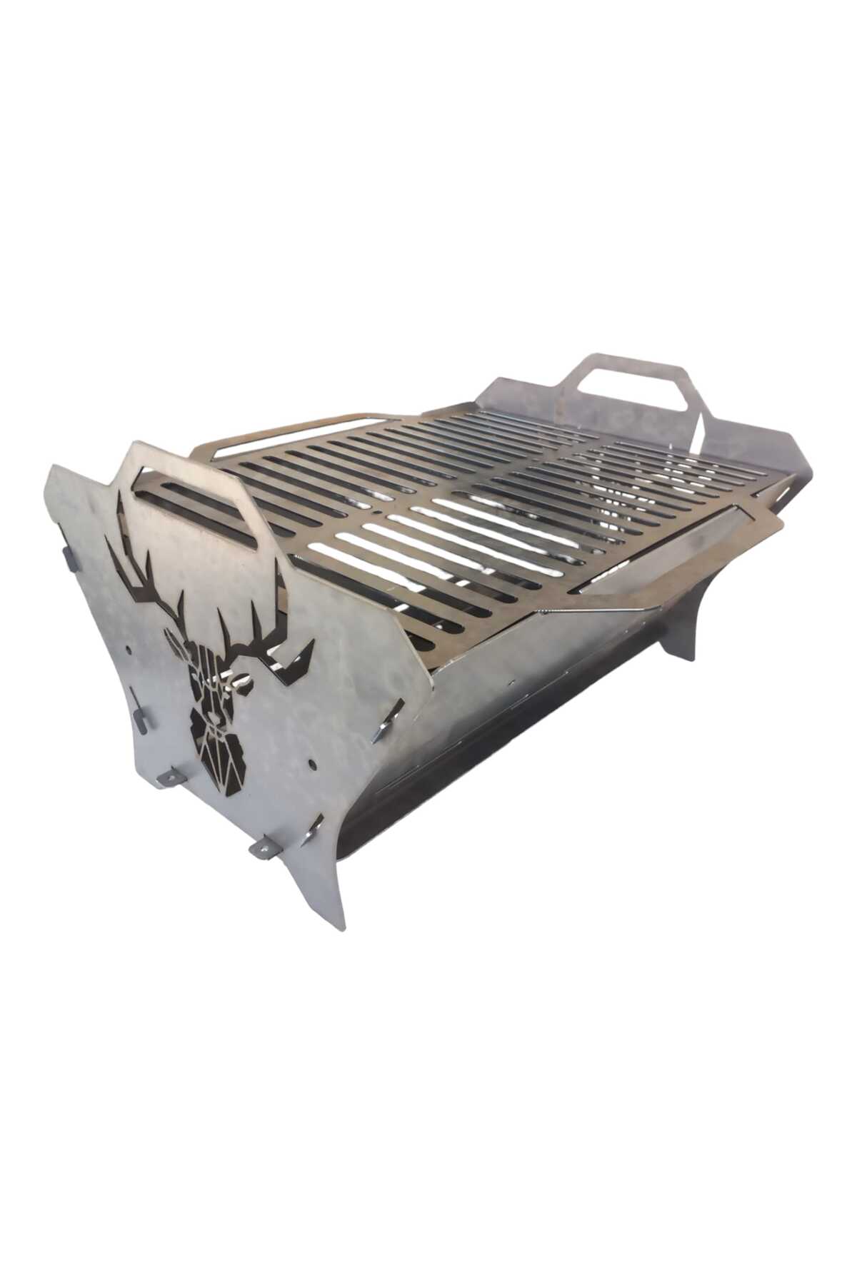 Portatif Sökülüp takılabilir taşıması kolay Metal Mangal 2mm kalınlık 6