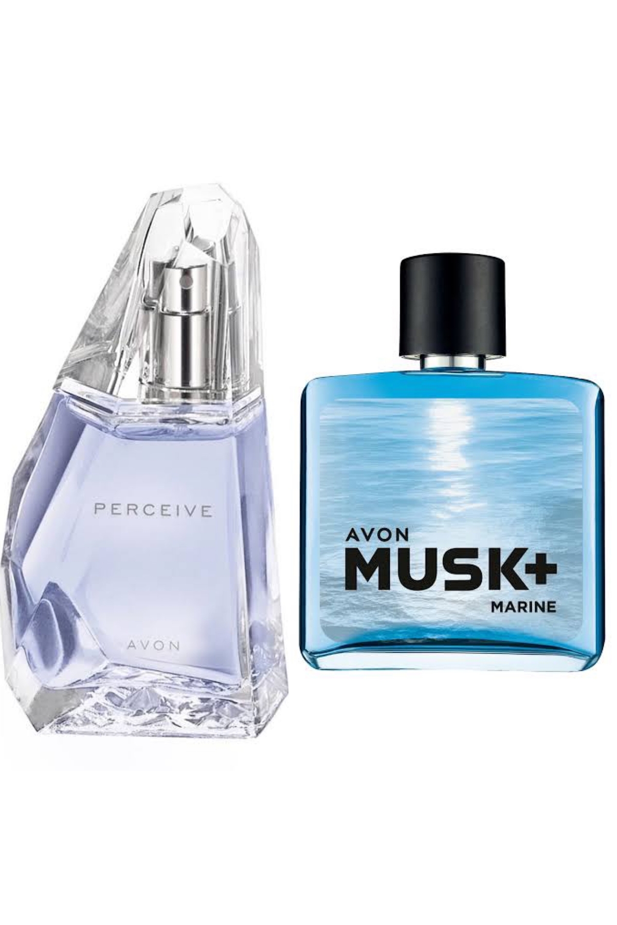 AVON Perceive 50 ml Kadın Edp+ Musk Marine 75 ml Erkek Edt — TNRCGDM